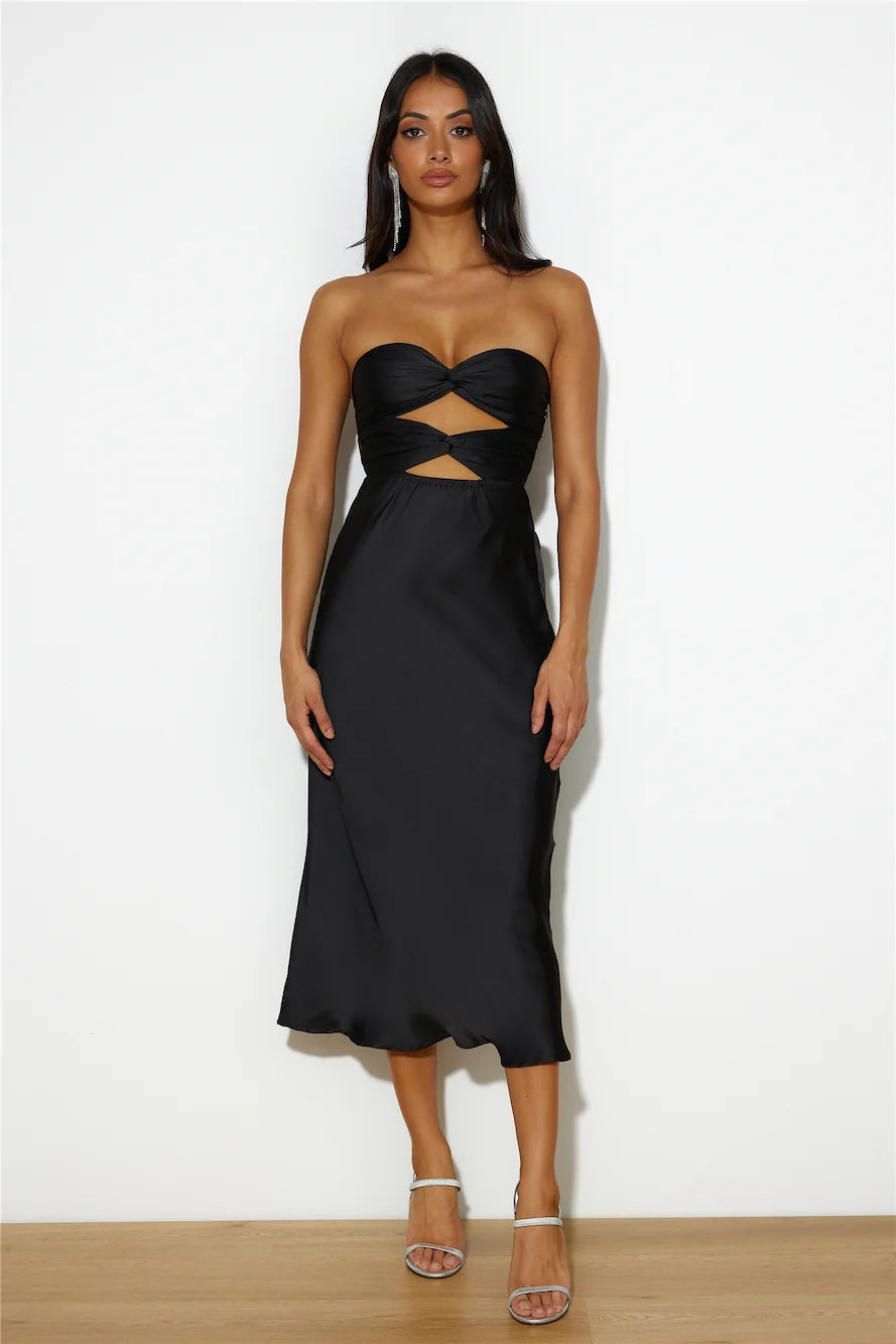 Your Warmth Midi Dress Rose
