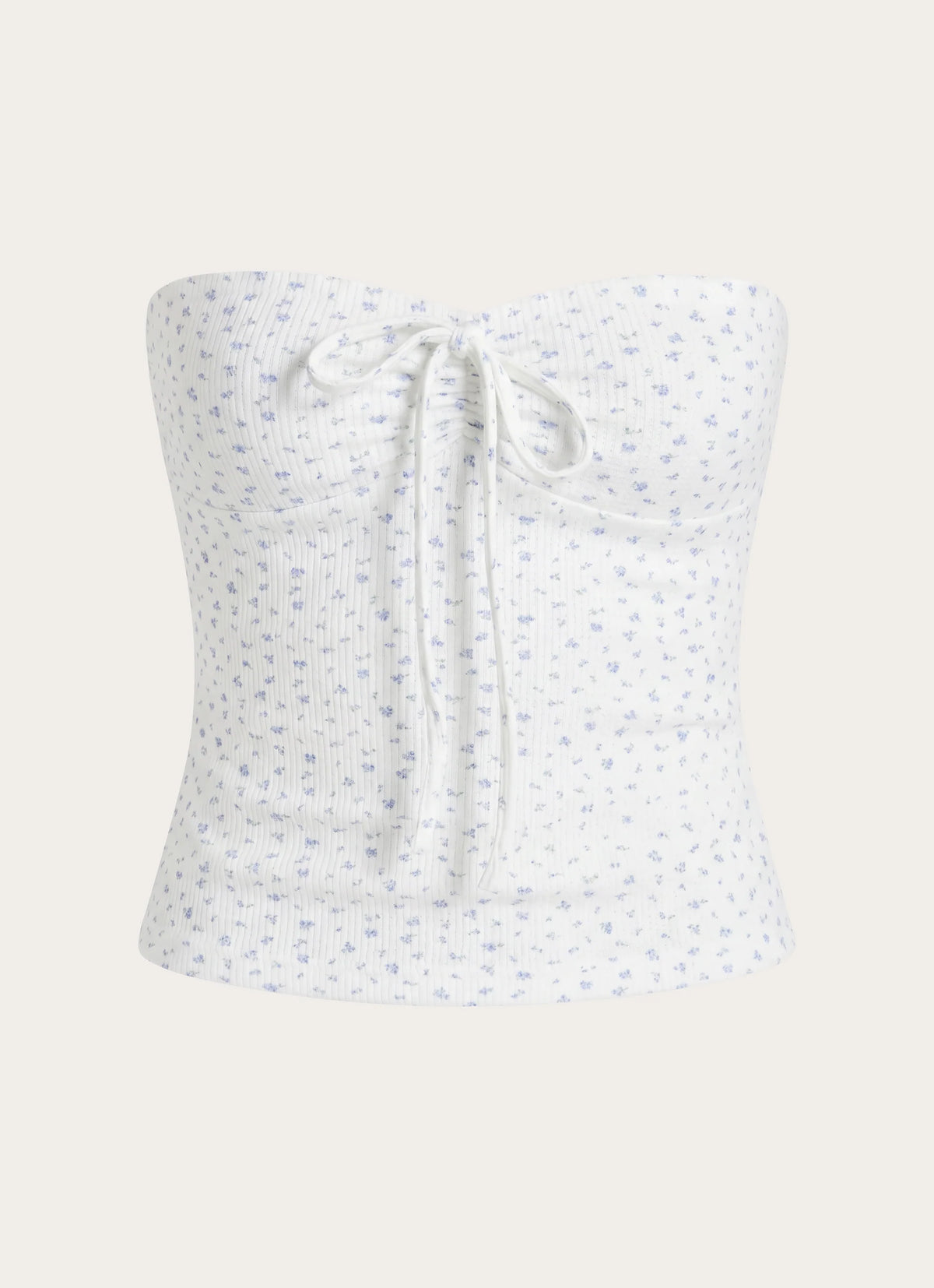 Aurevia Waffle Top - Floral Waffle