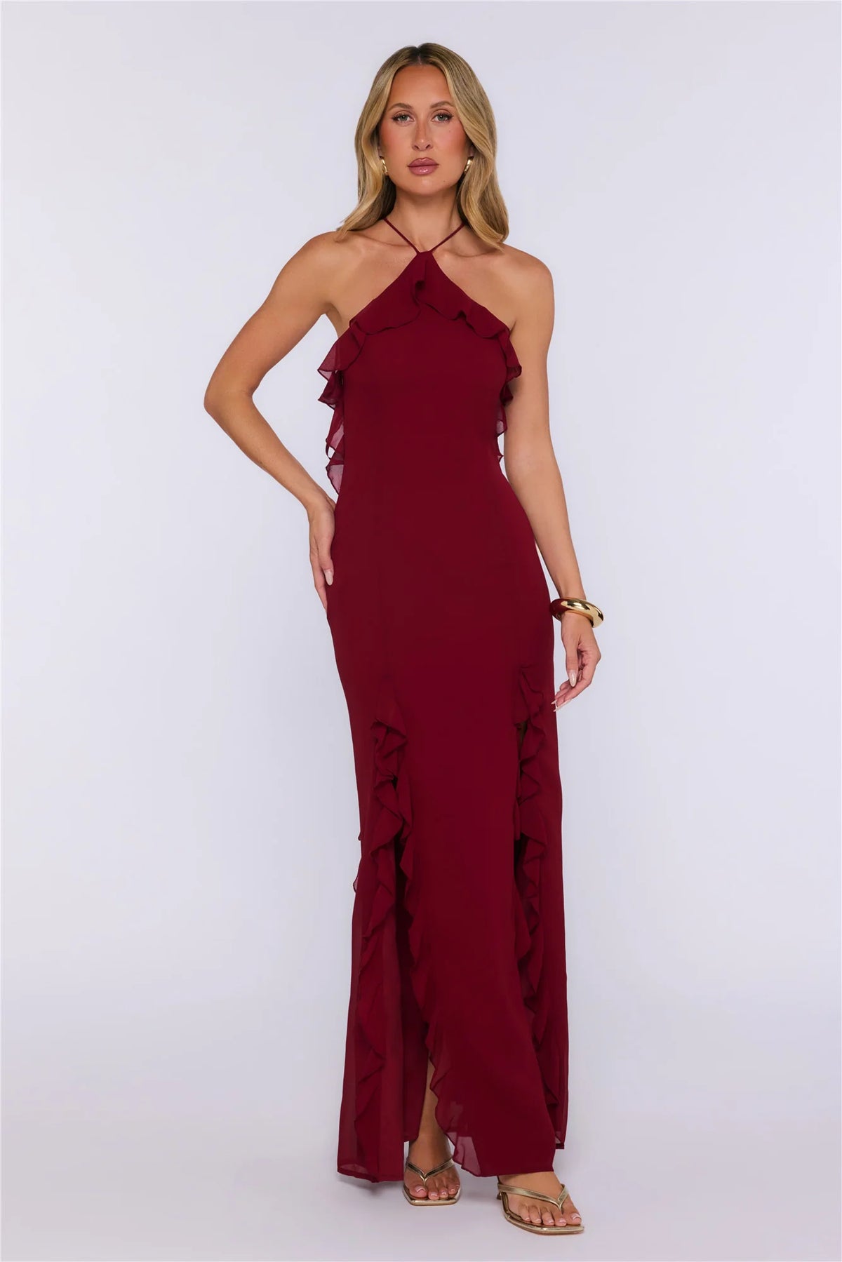 Showstopper Nights Maxi Dress Lilac