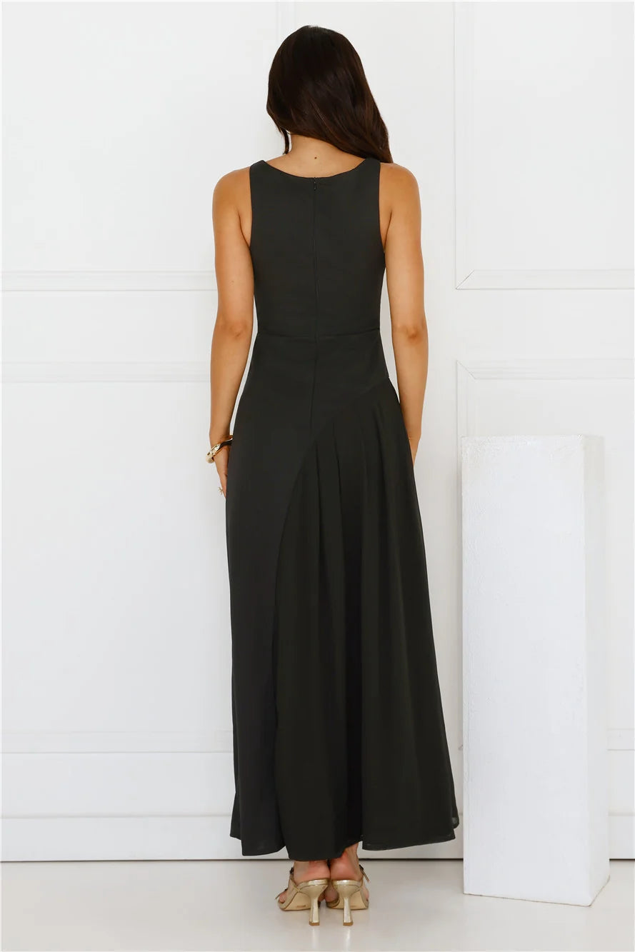 Strut With Style Maxi Dress Black