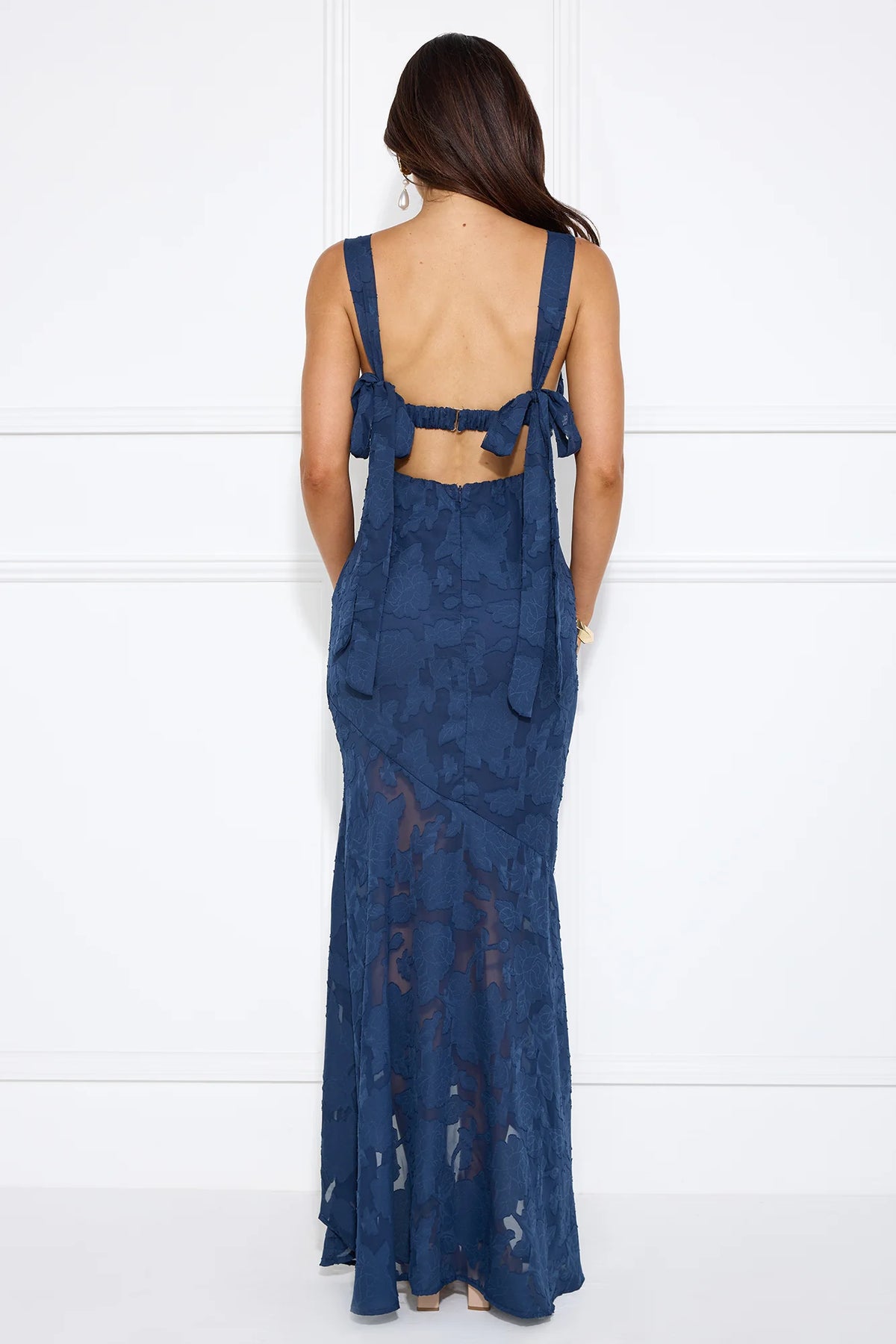Enchanted Empire Maxi Dress Lilac
