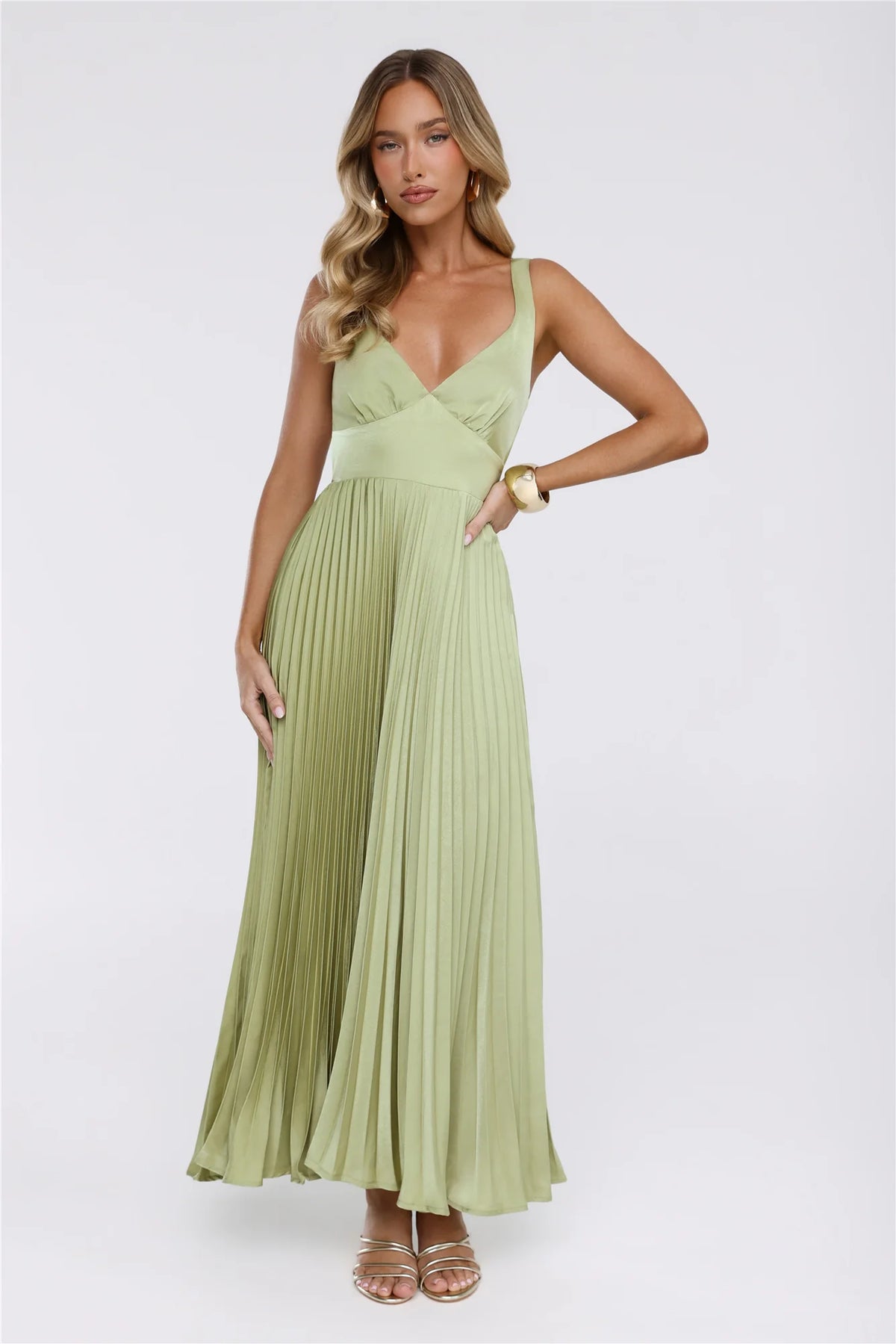 Dazzling Opulence Maxi Dress Red