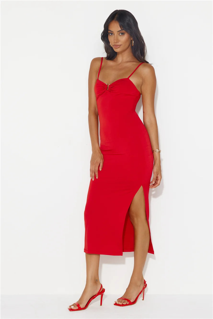 Favourite Bodycon Maxi Dress Black