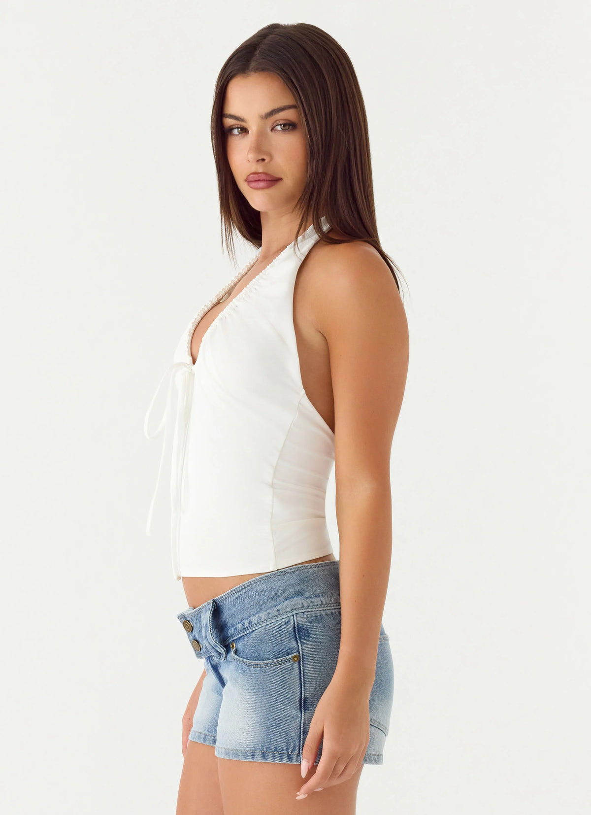 Ask You Twice Top - White