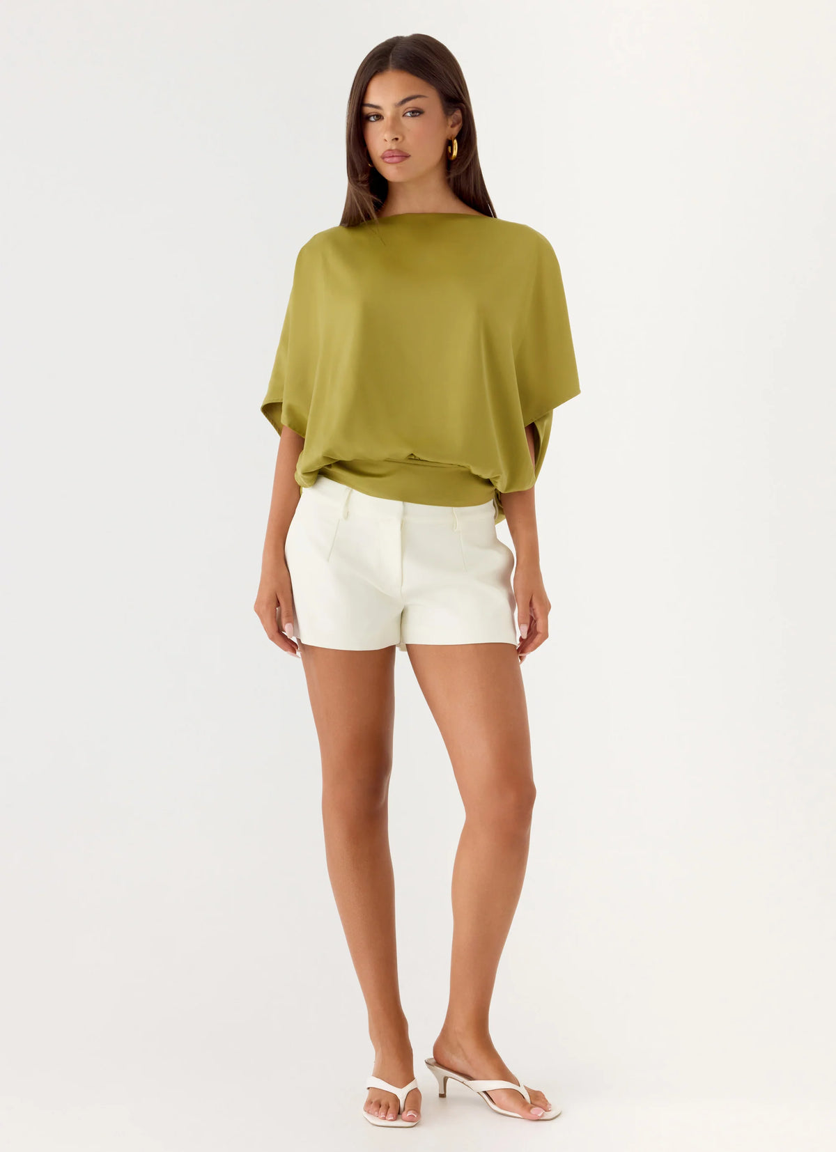 Serena Top - Fern Green