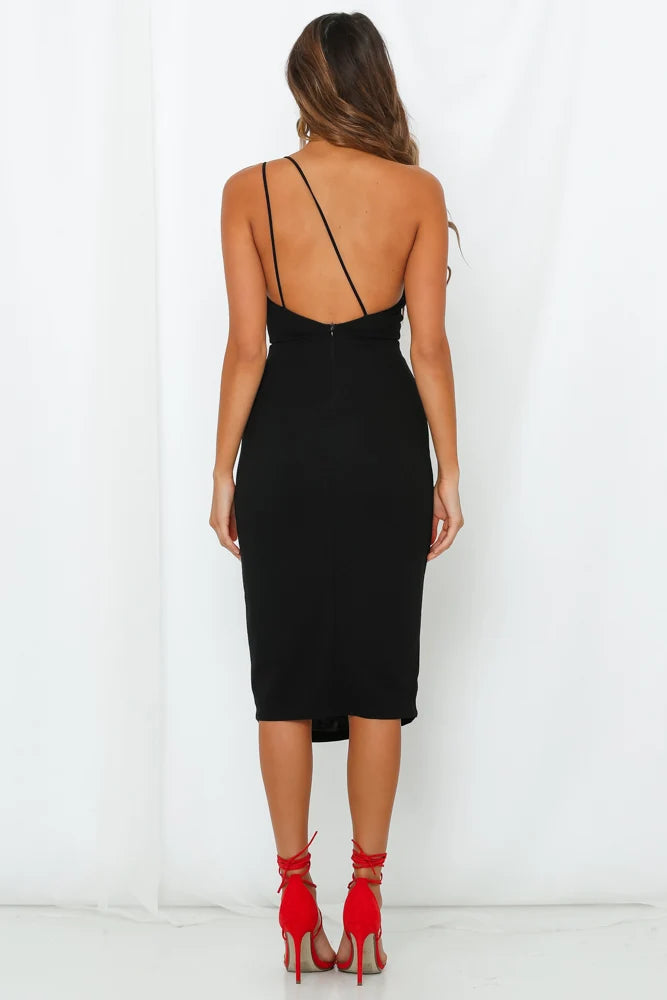HELLO MOLLY Taking It Back Dress Blue