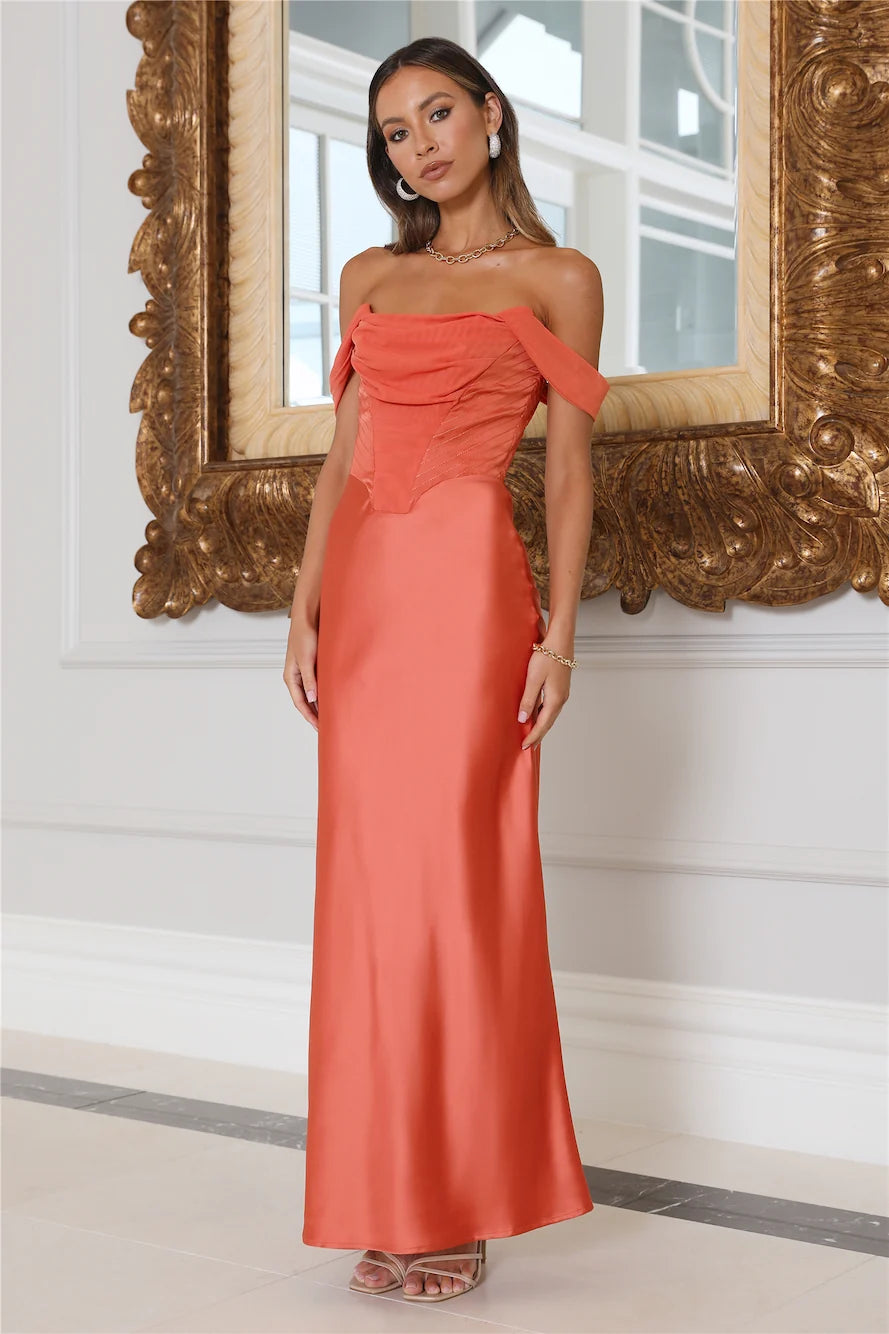 Princess Moment Maxi Dress Green
