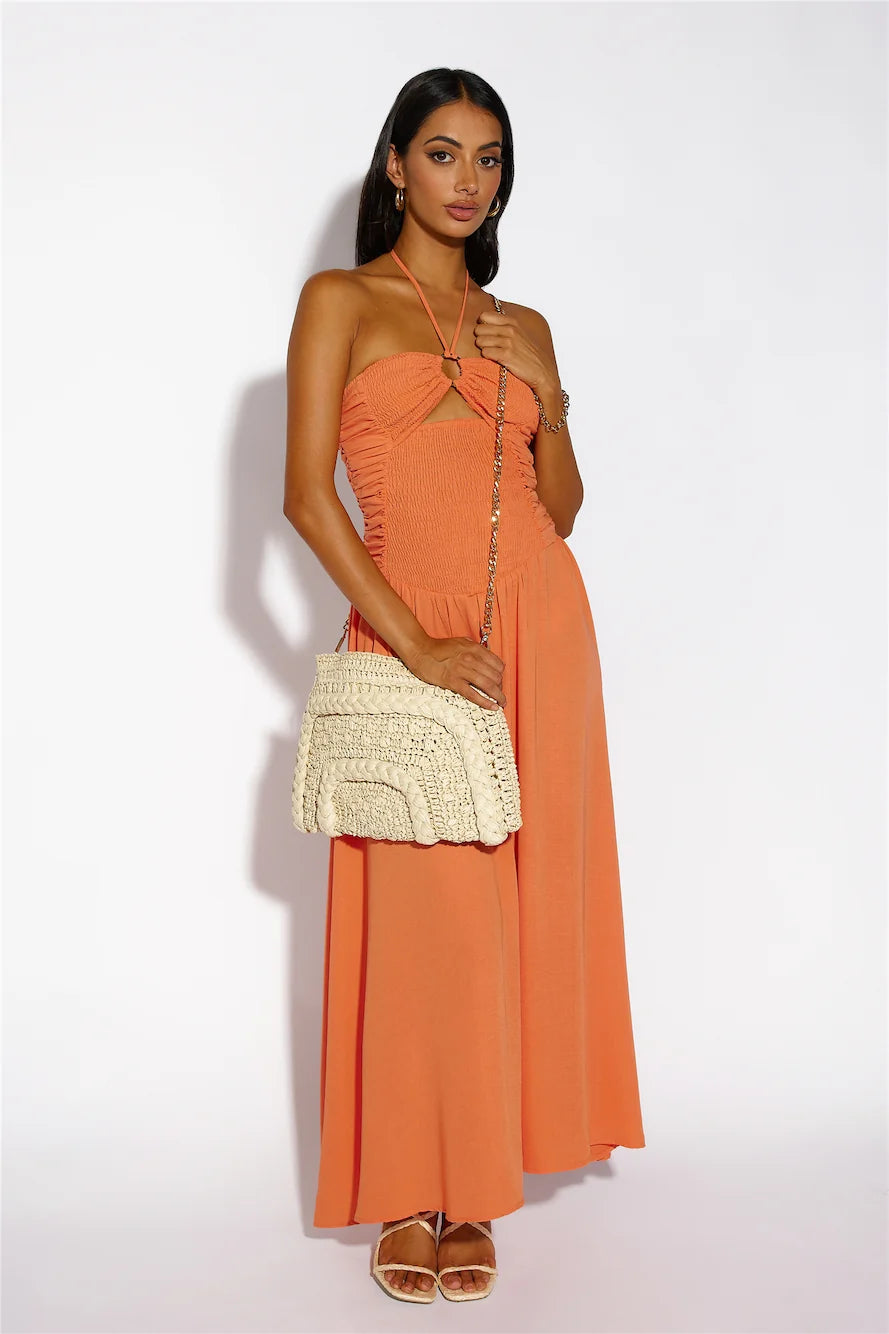 Go Back In Time Midi Dress Green