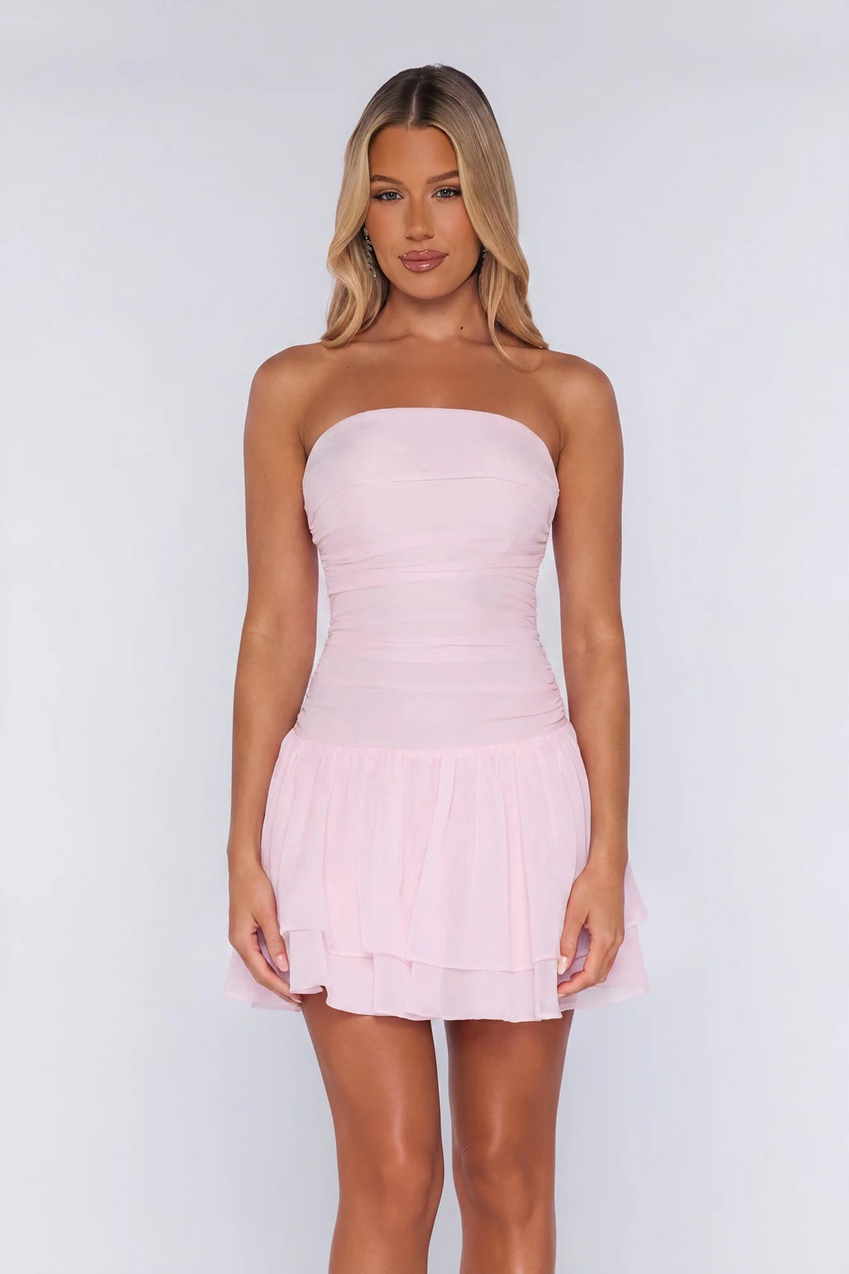 After Dark Dreams Mini Dress Blue