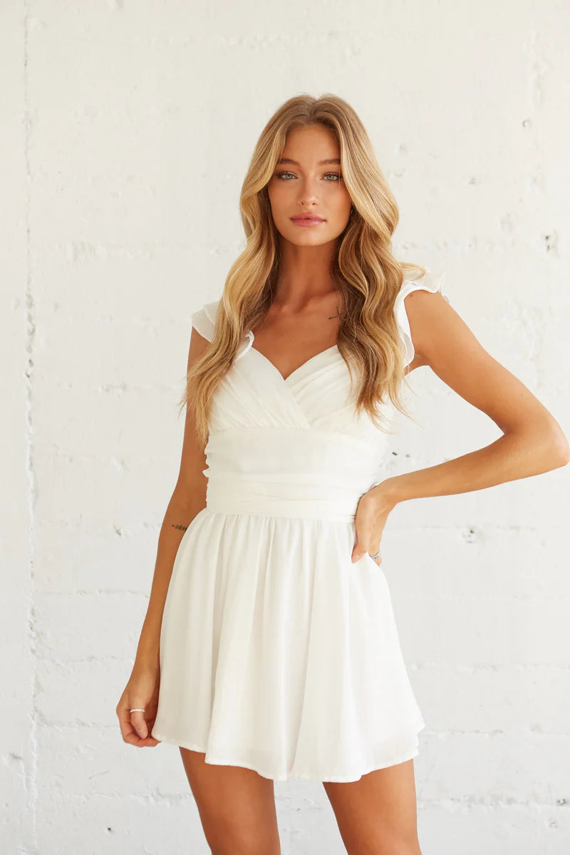 Desiree Ruffle Mini Dress