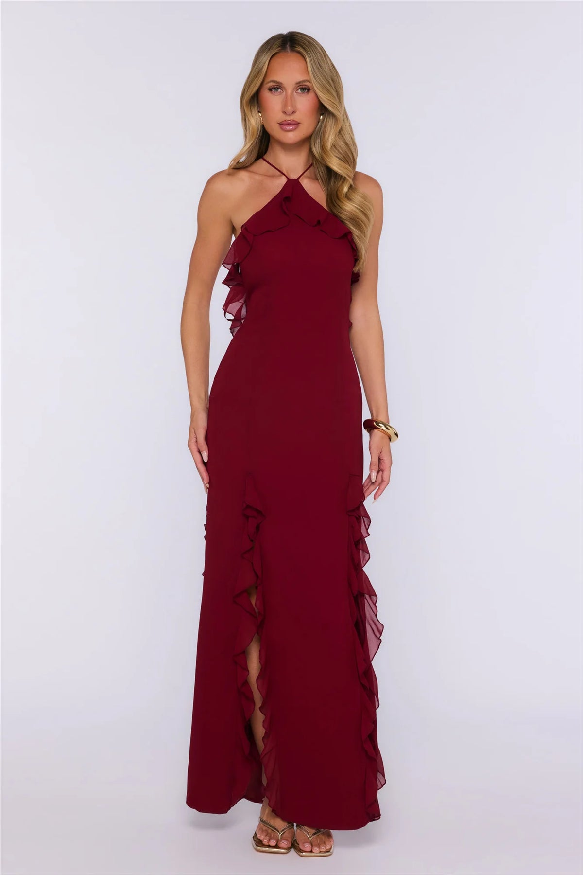 Showstopper Nights Maxi Dress Lilac