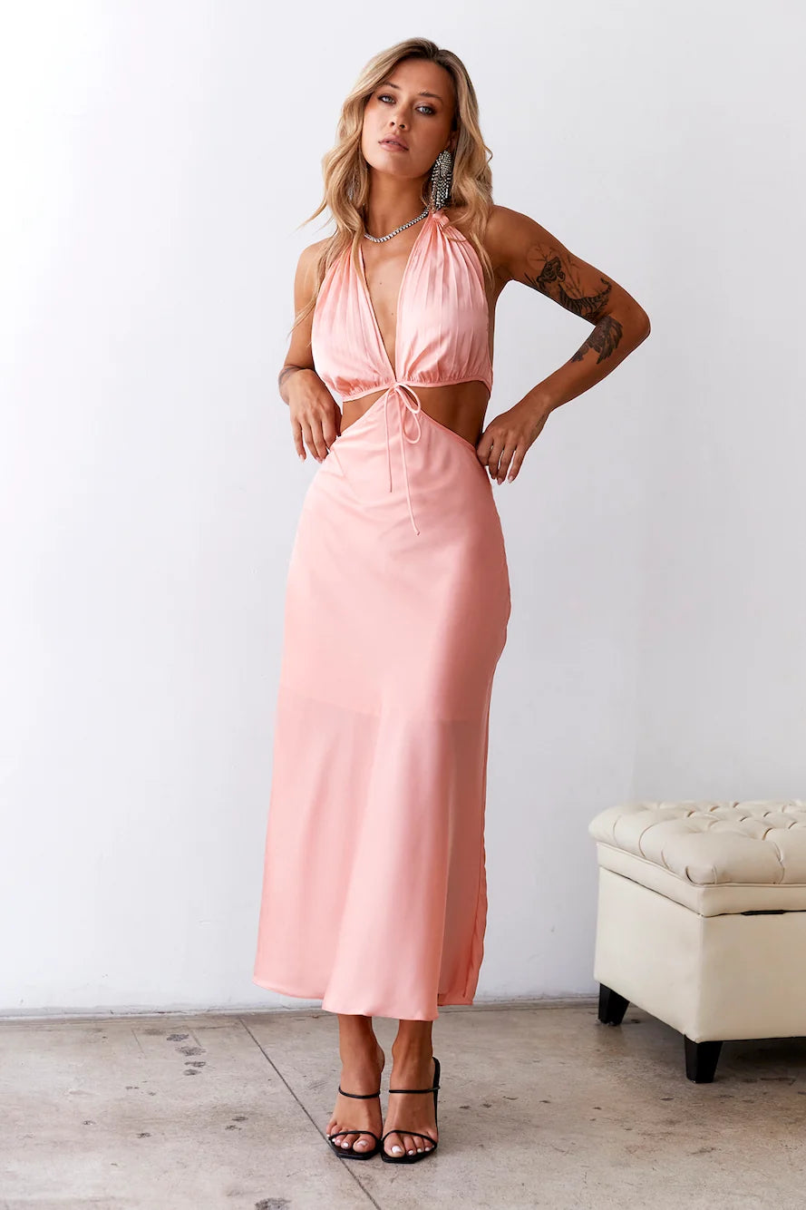 Moody Days Midi Dress Green