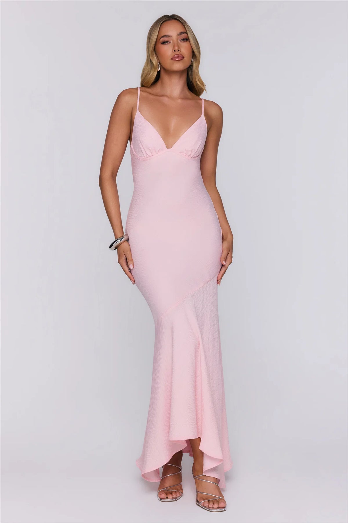 Enchanted Glow Maxi Dress Blue