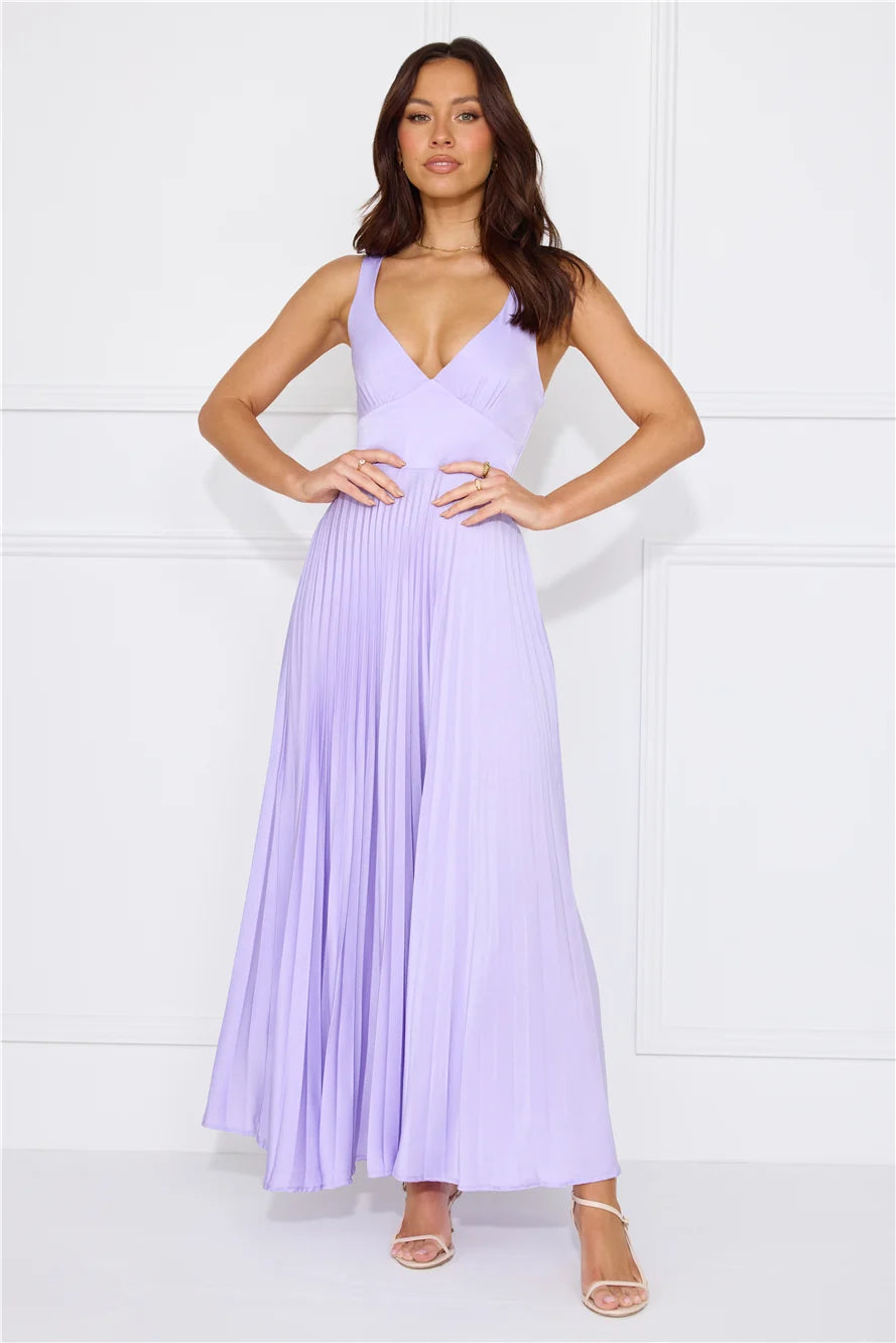 Dazzling Opulence Maxi Dress Red