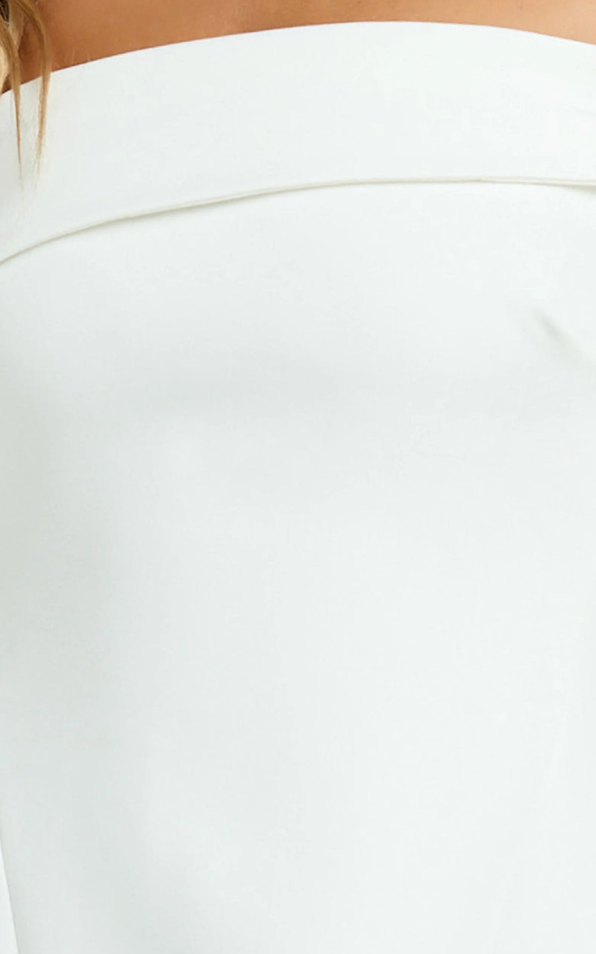 Cecilia Mini Dress - Off Shoulder Tie Detail Dress in Pale Blue