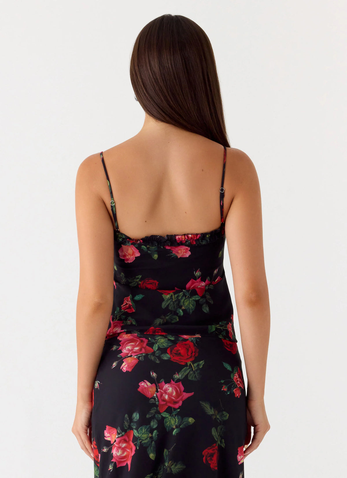 Kahlo Top - Midnight Bloom