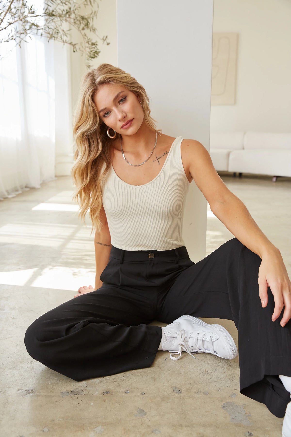 Addison Ribbed Bodysuit