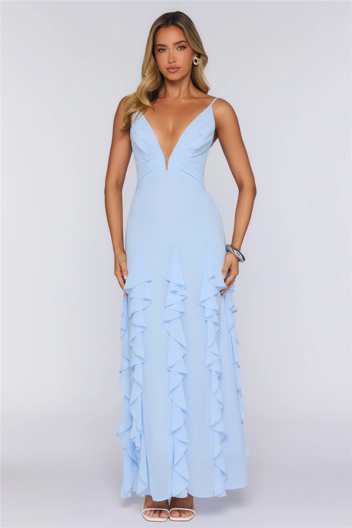 She’s Everything Maxi Dress Blue