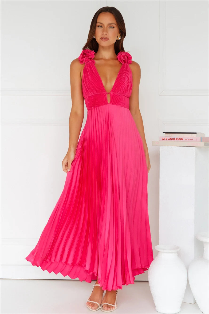 Something Special Satin Midi Dress Sage