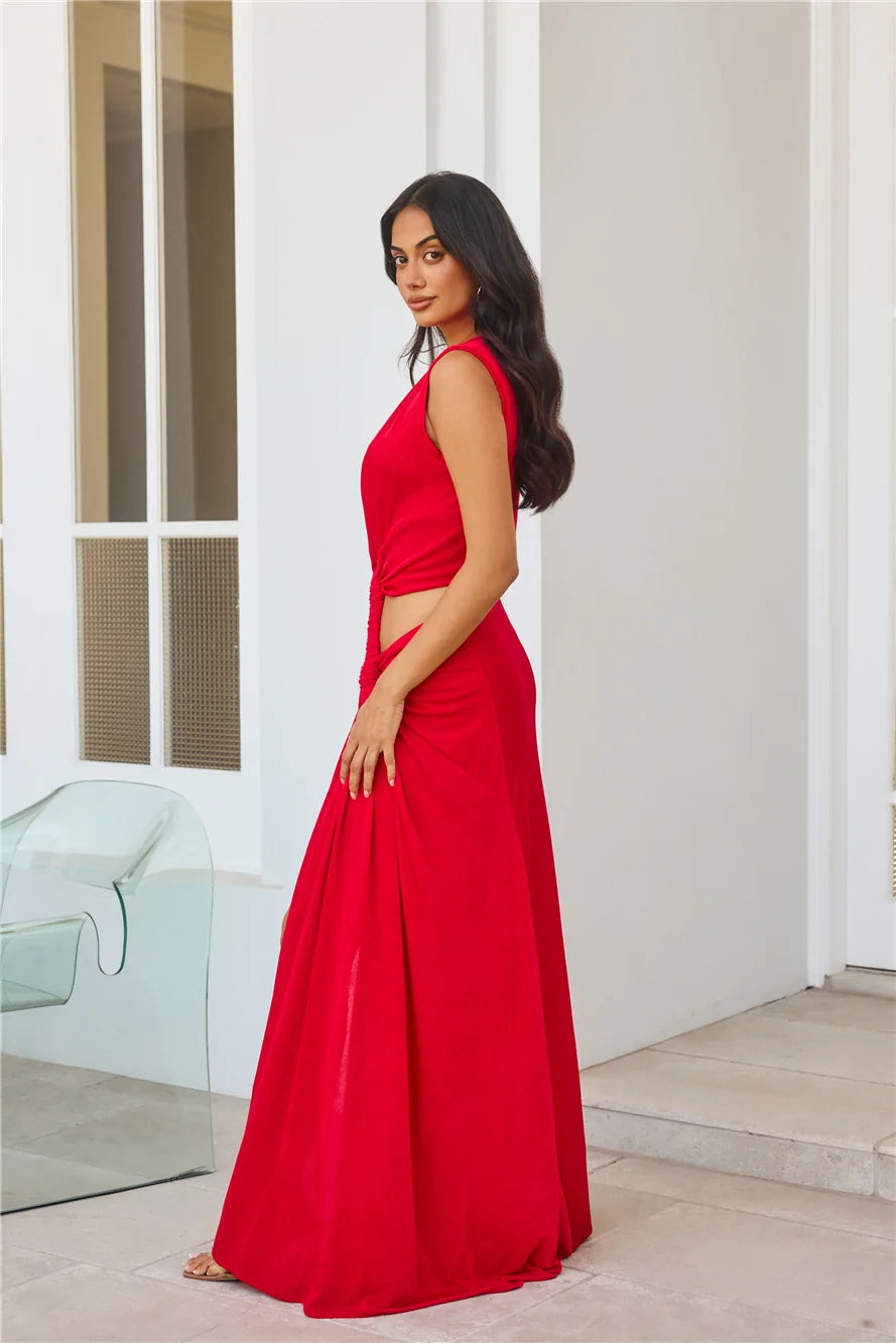 Radiant Beauty Maxi Dress Black