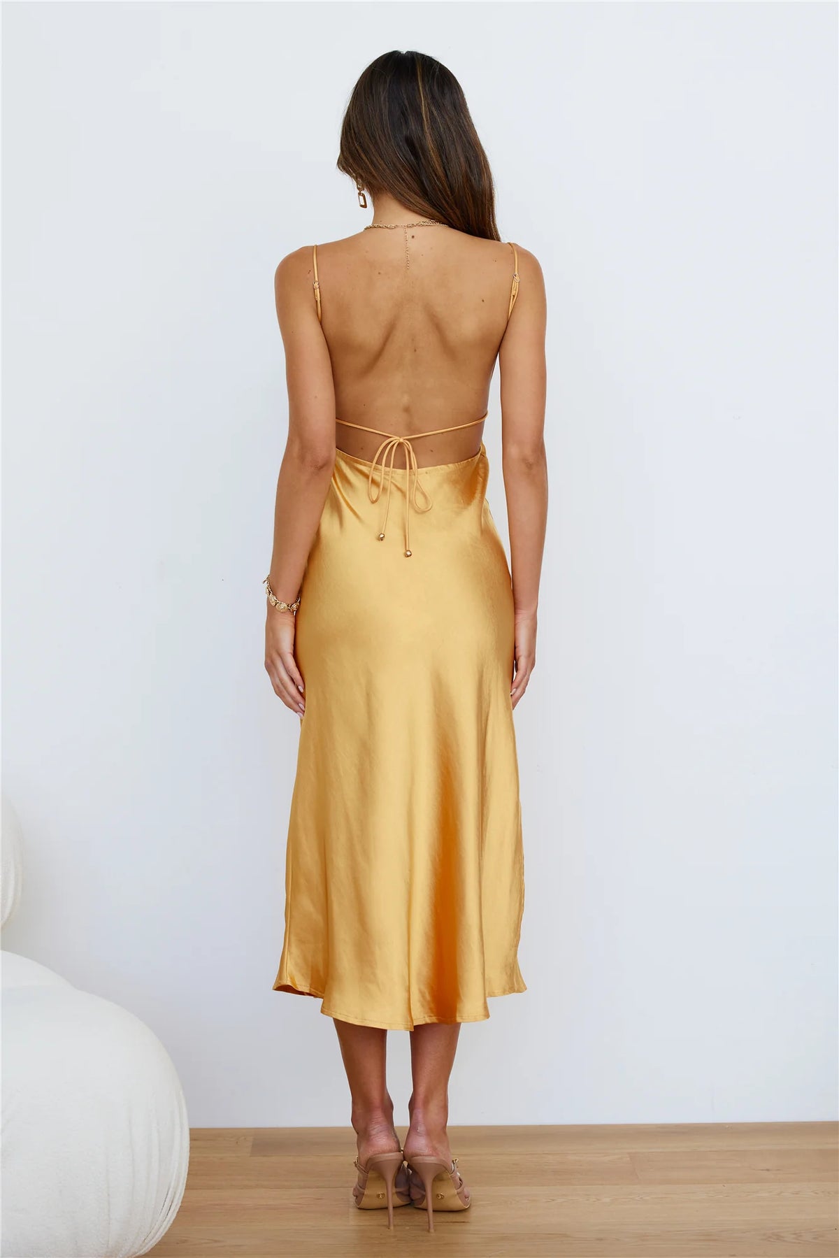 No Advice Midi Dress Lime