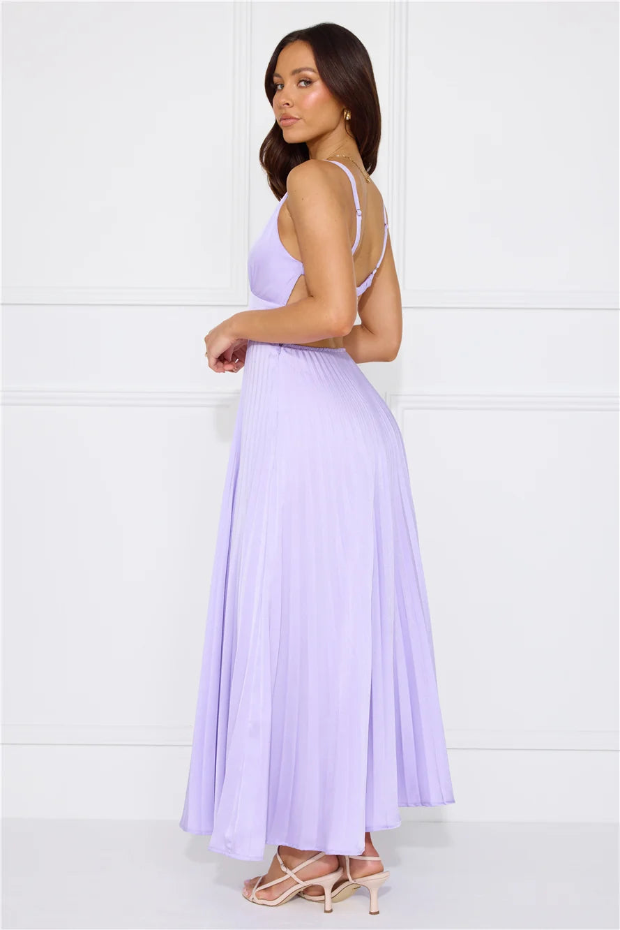 Dazzling Opulence Maxi Dress Red