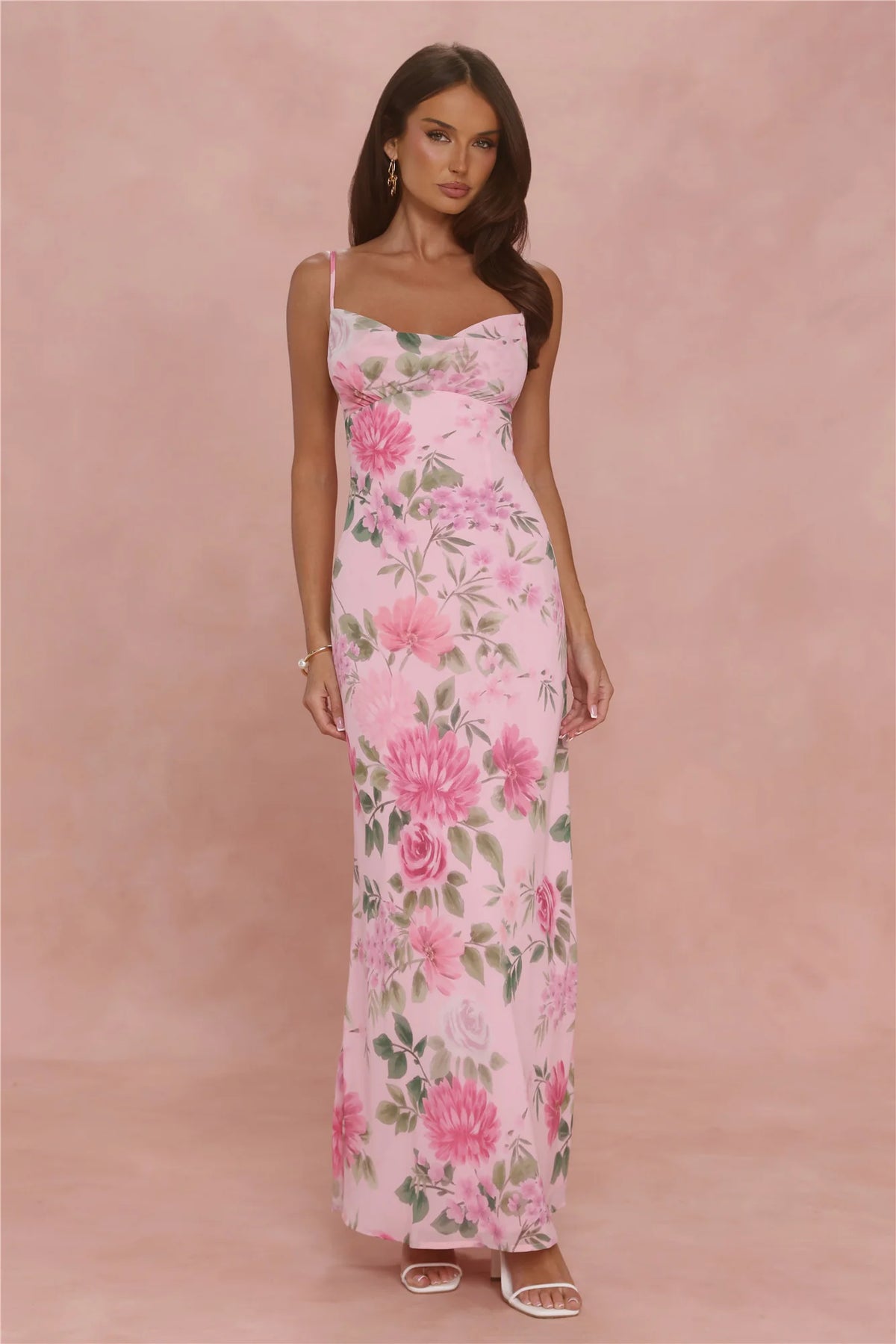 Moonflower Glow Maxi Dress Floral