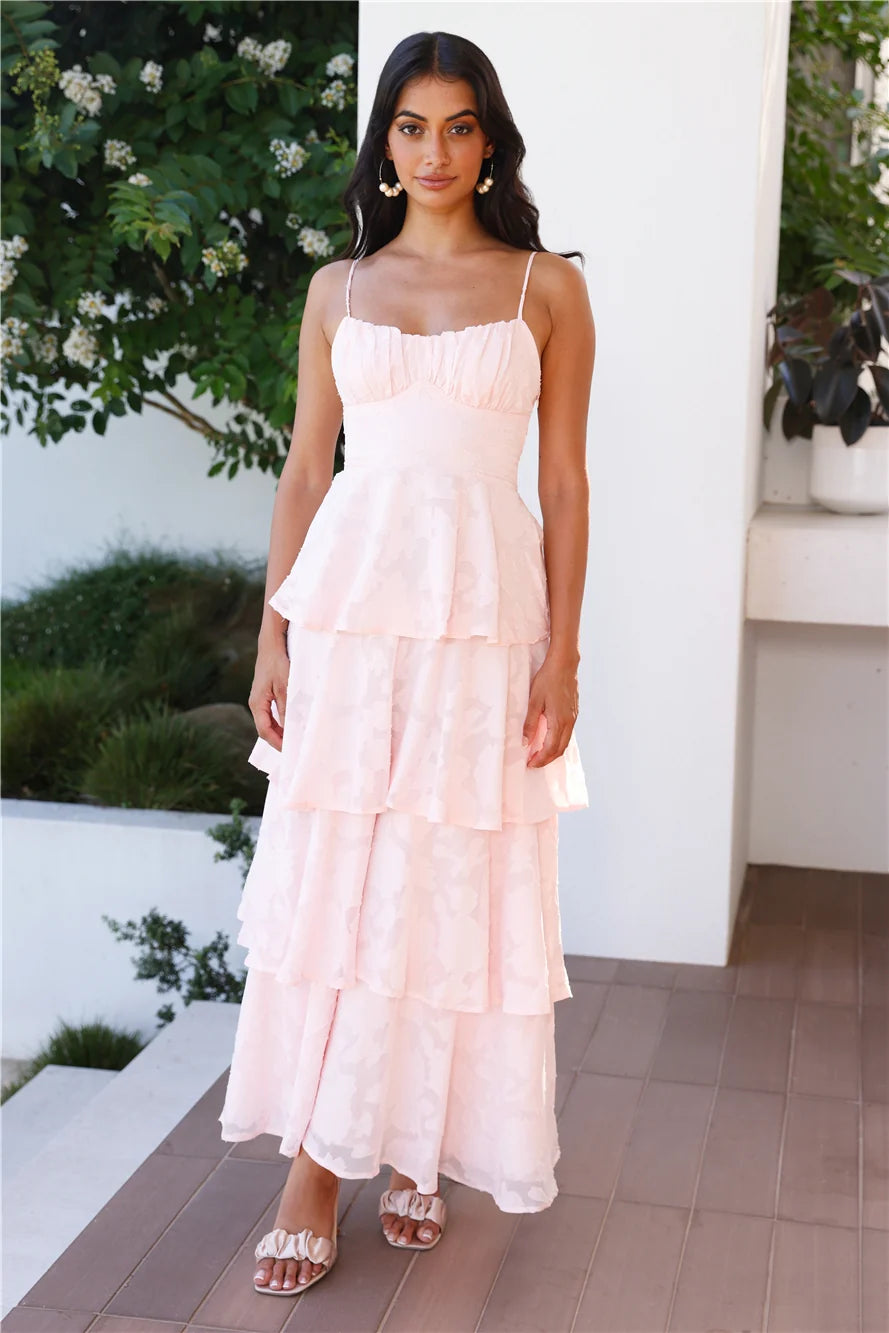 Thriving Now Maxi Dress Navy