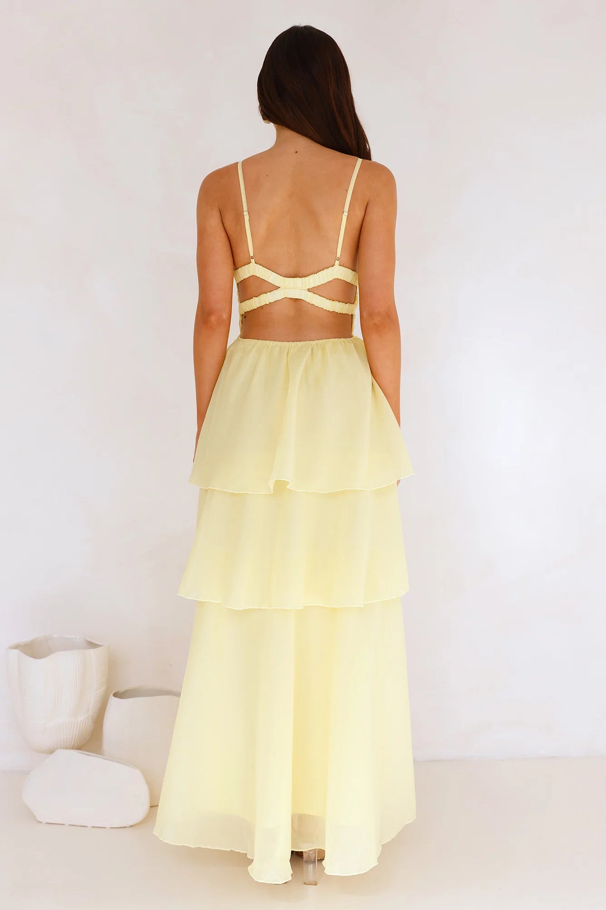 One True Love Maxi Dress Blue