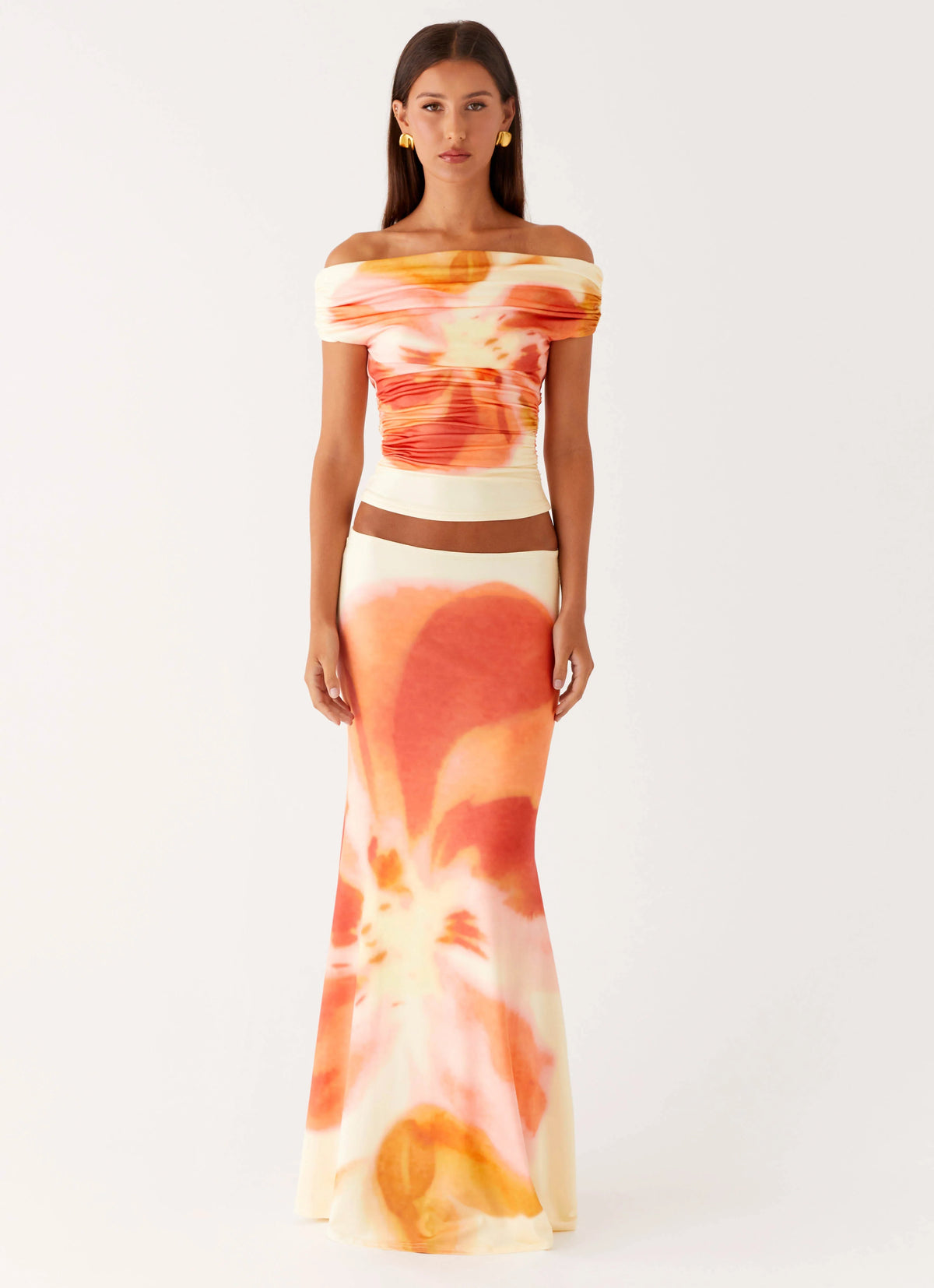 Moka Off Shoulder Top - Mimosa Blossom