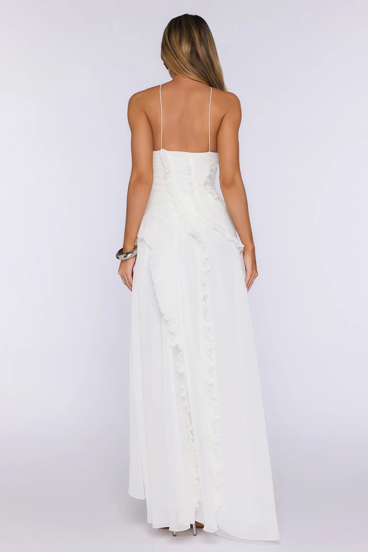 Beyond Style Maxi Dress Ecru