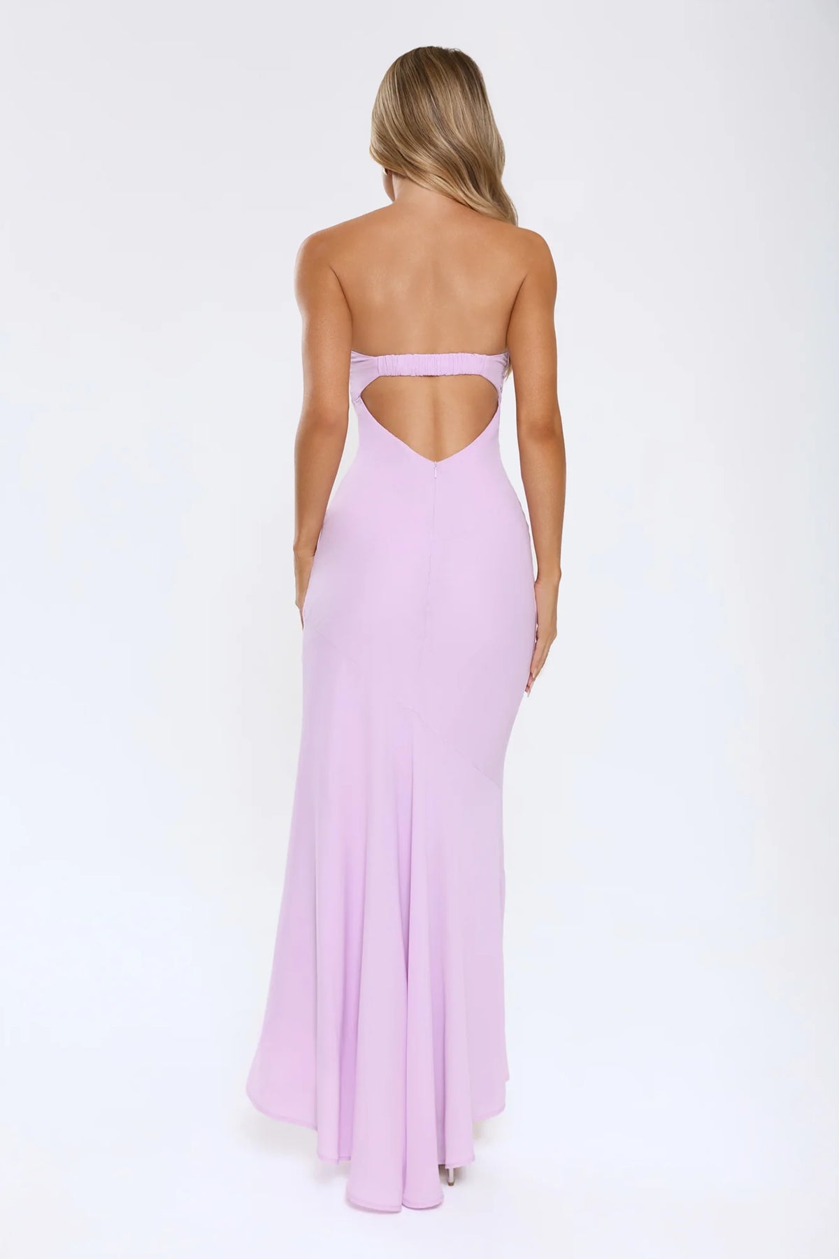 Flirt With Purpose Strapless Maxi Dress Green