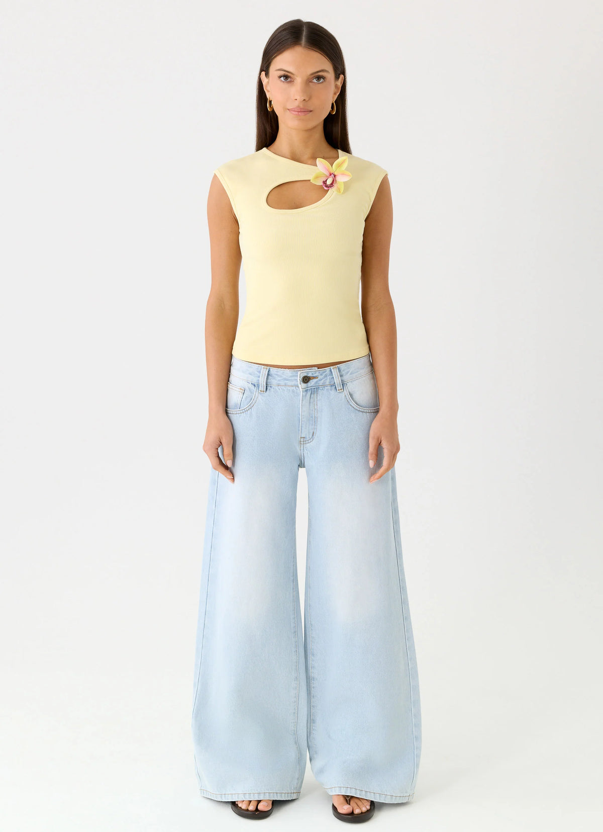 Luxie Top - Yellow