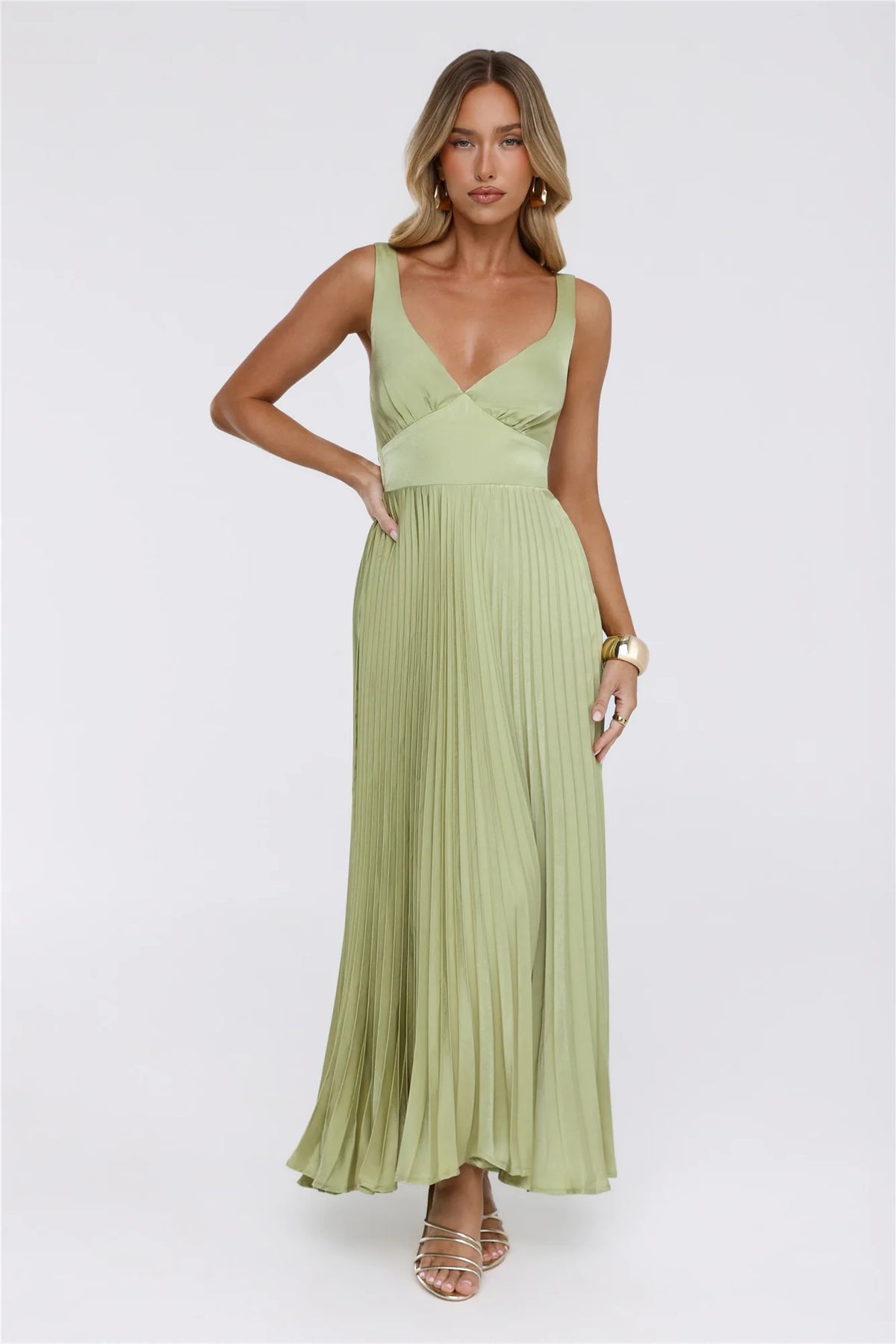 Dazzling Opulence Maxi Dress Red