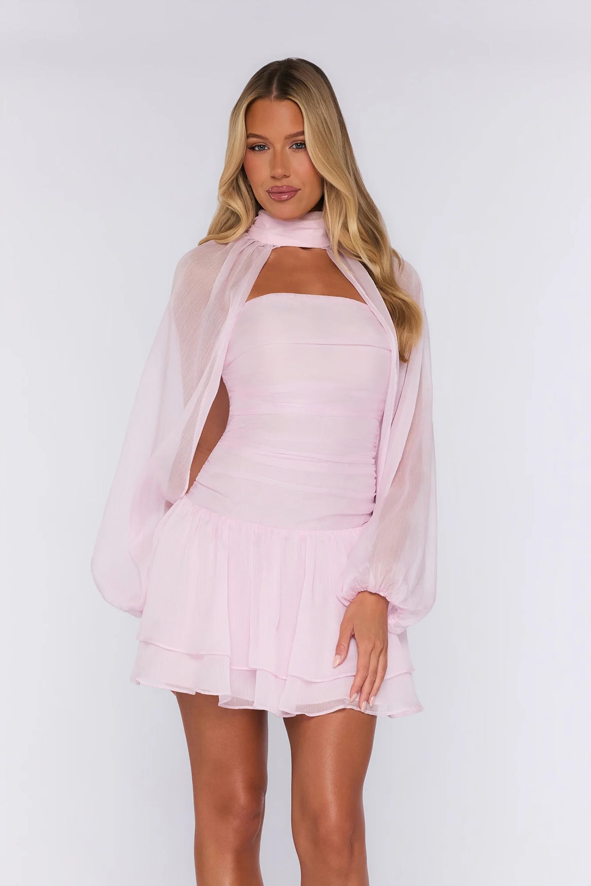 After Dark Dreams Mini Dress Blue