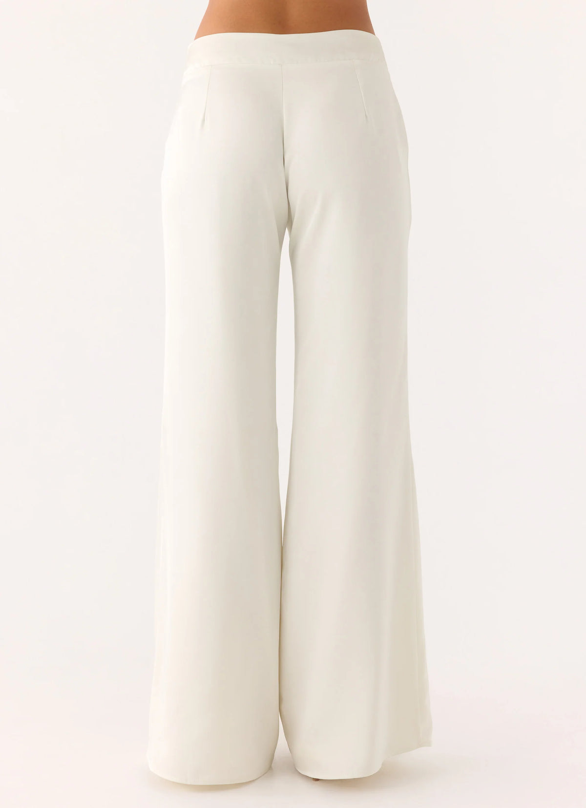 Elmah Low Rise Pants - White