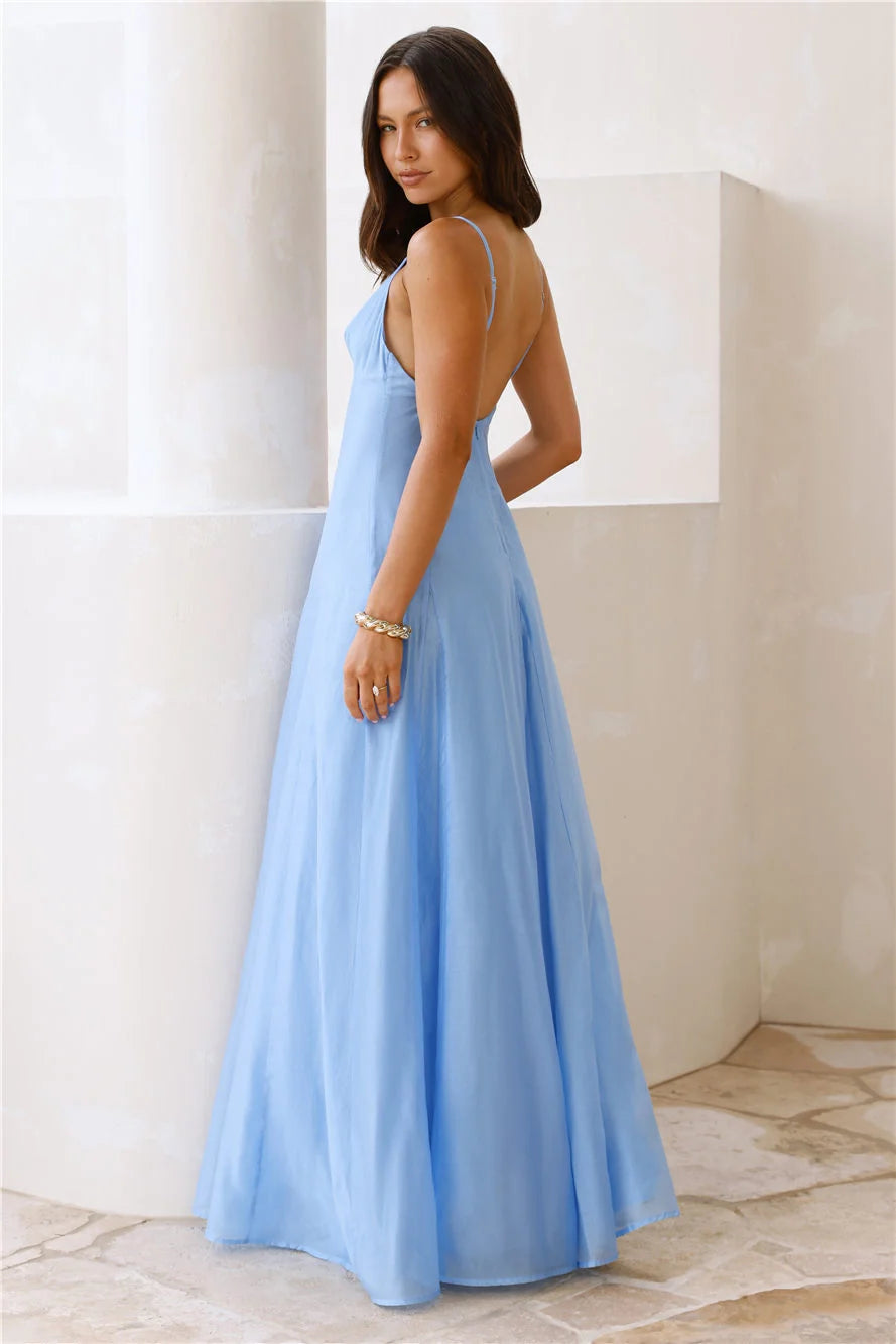 Dancing With Beauty Maxi Dress Jacaranda