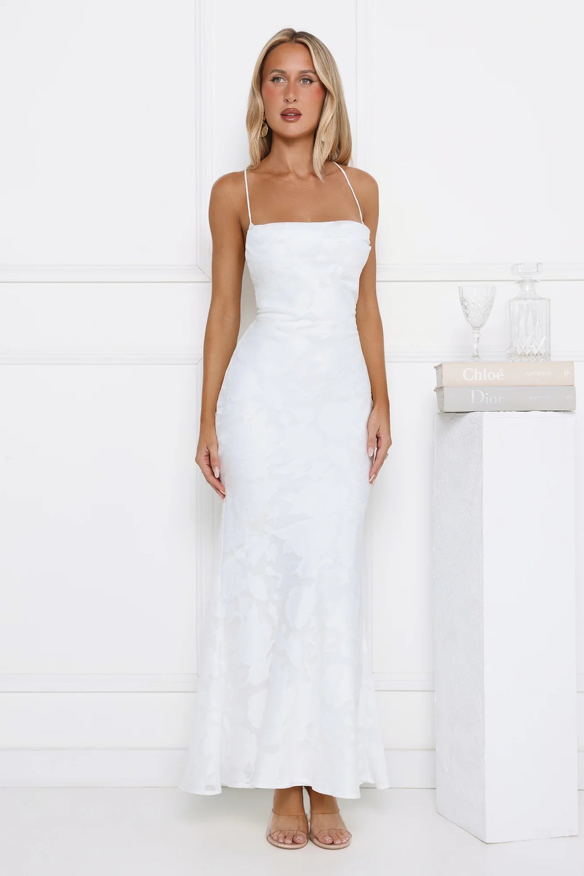 Bridge To Wonderland Maxi Dress Pink