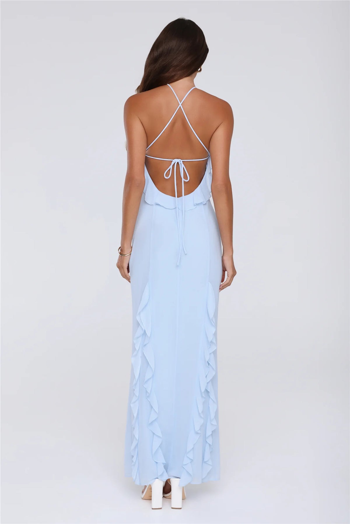 Showstopper Nights Maxi Dress Lilac