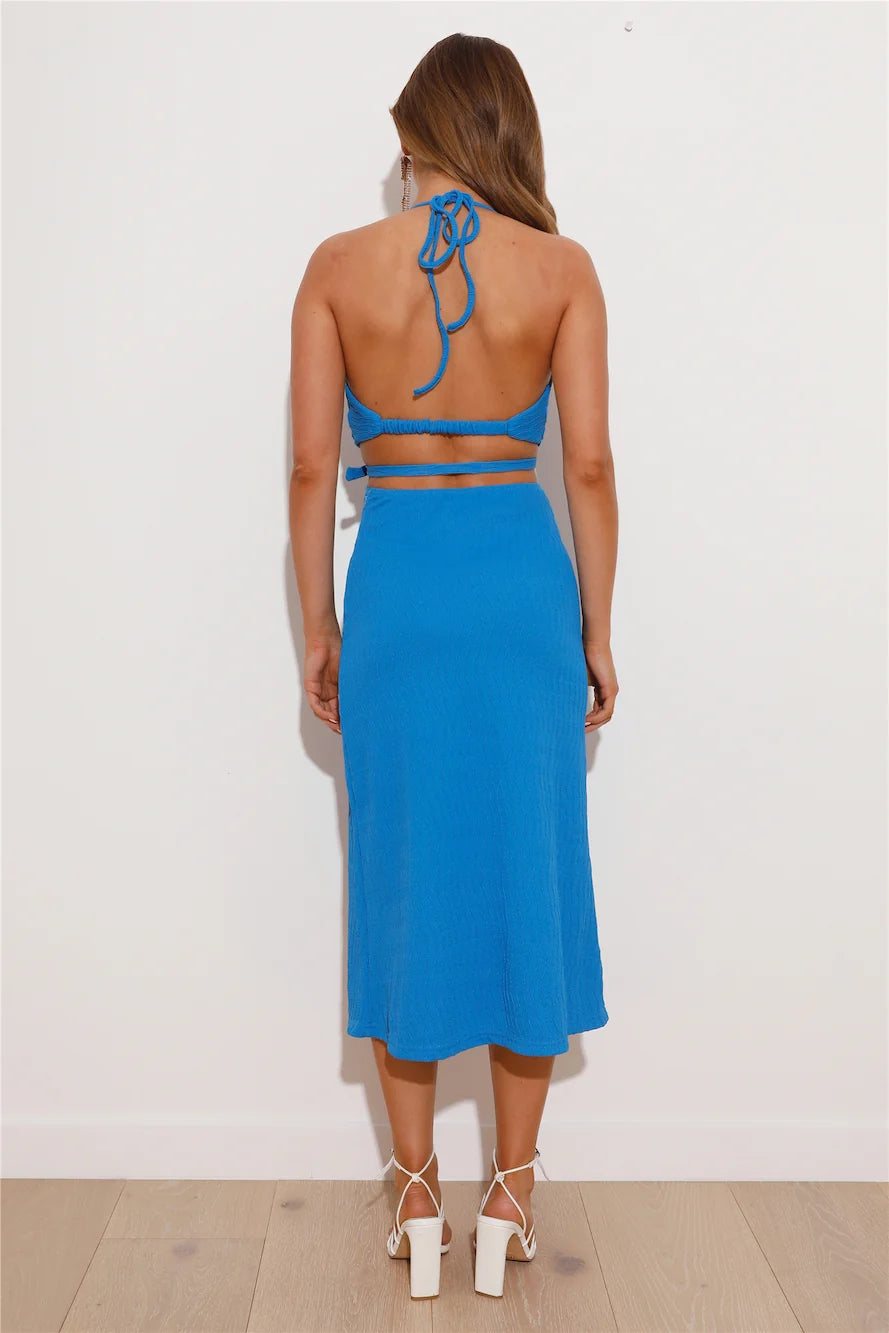 Vacation 'Fit Midi Dress Black