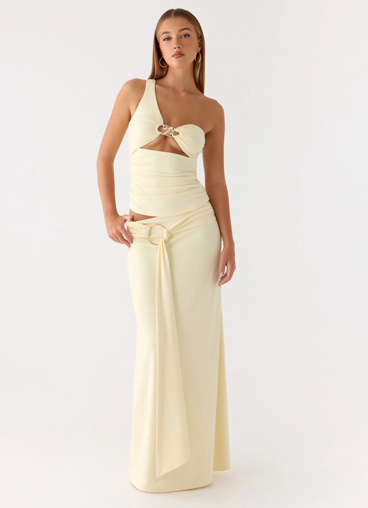 Ravi Maxi Skirt - Yellow