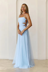 Limited Edition Love Maxi Dress Blue