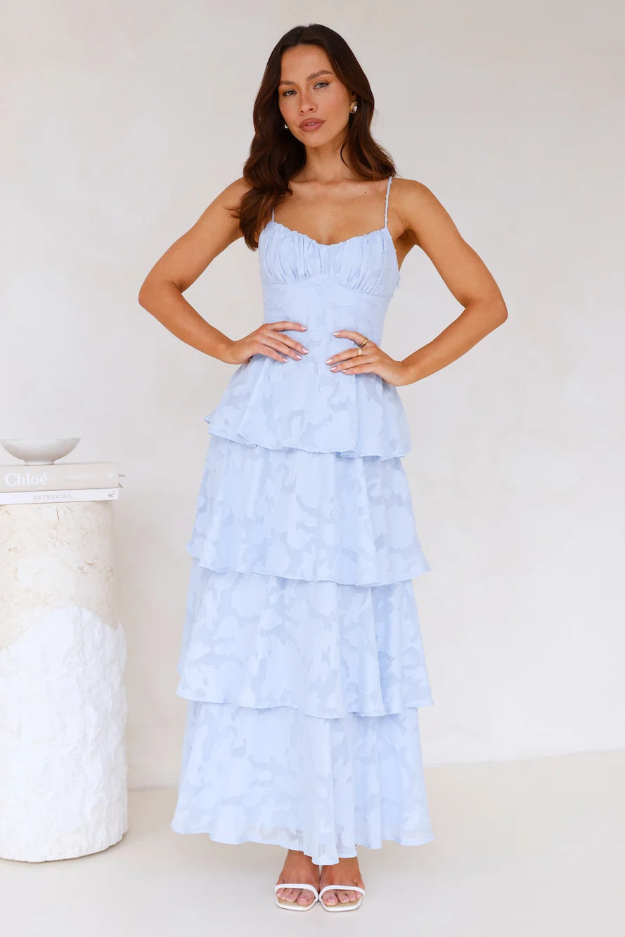 Thriving Now Maxi Dress Navy