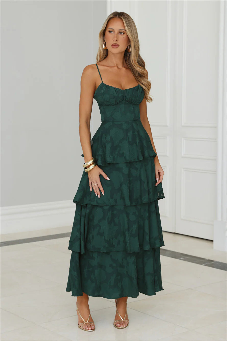Thriving Now Maxi Dress Navy