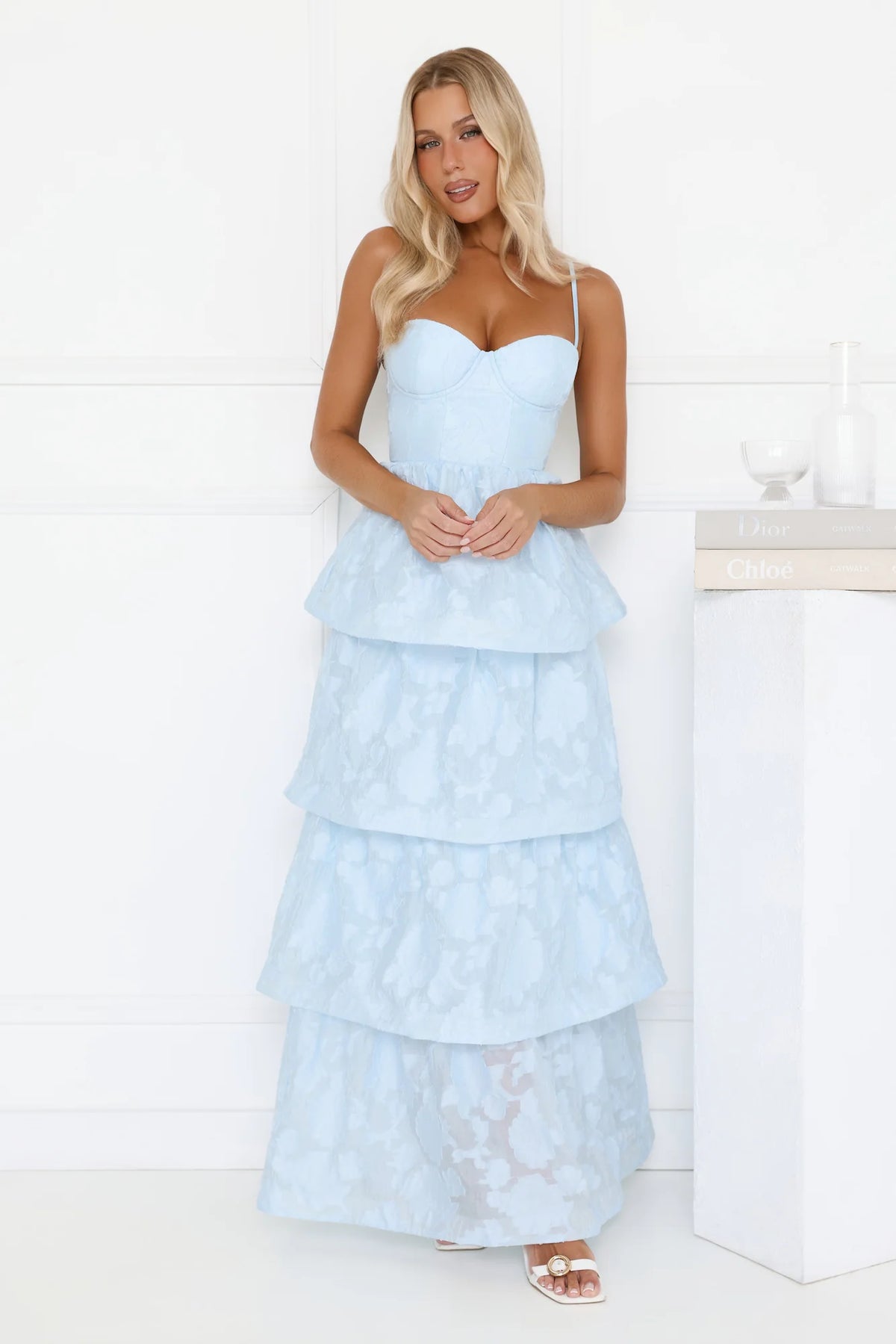 Elevated Desire Maxi Dress White