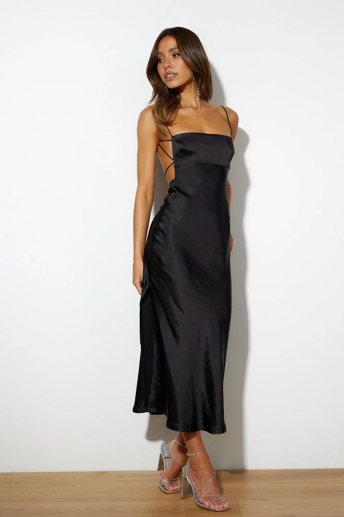 No Advice Midi Dress Lime