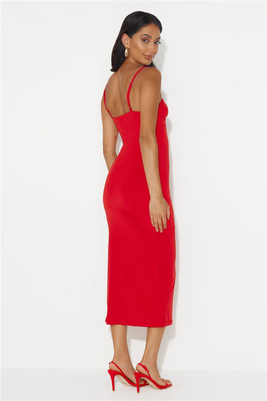 Favourite Bodycon Maxi Dress Black
