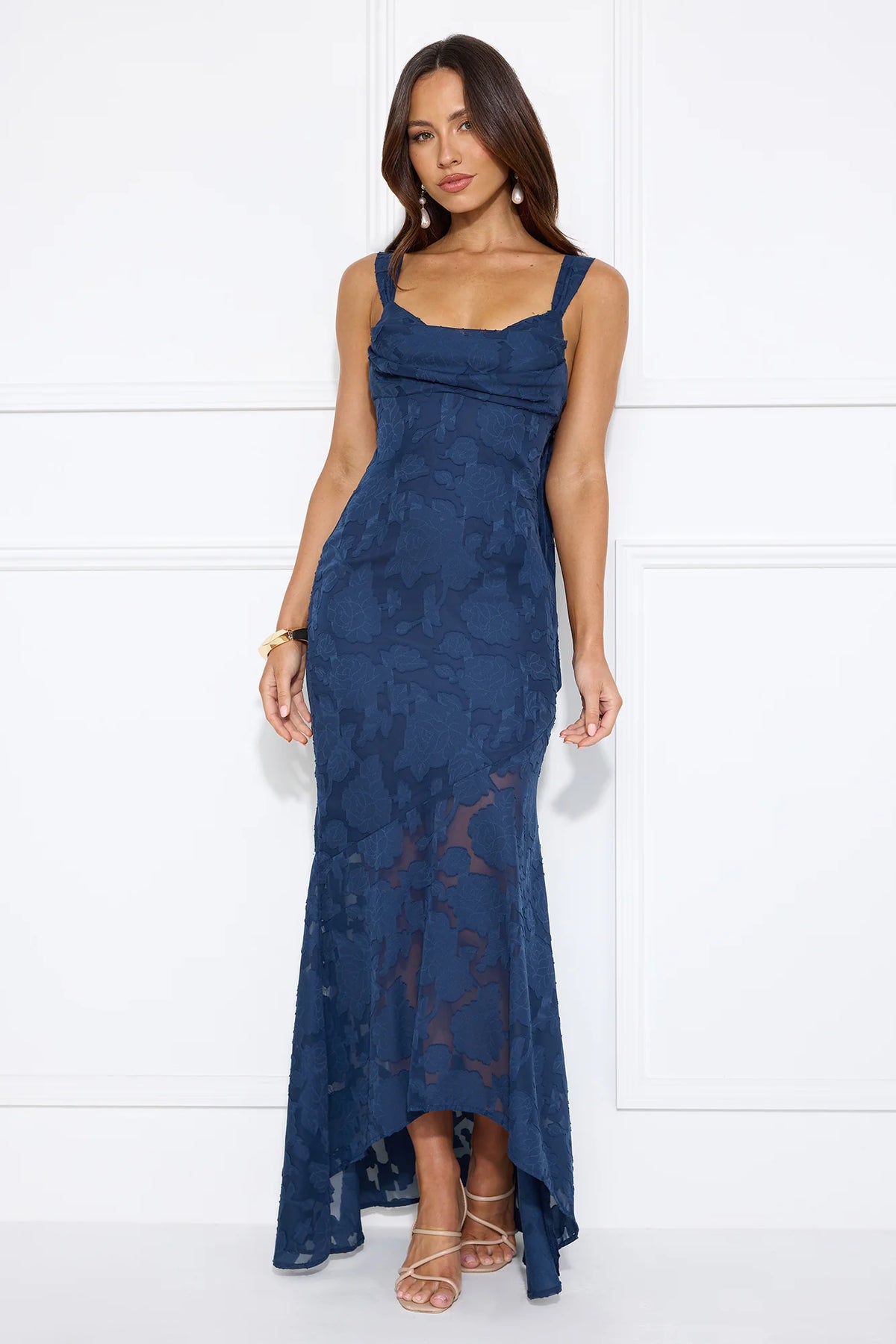 Enchanted Empire Maxi Dress Lilac