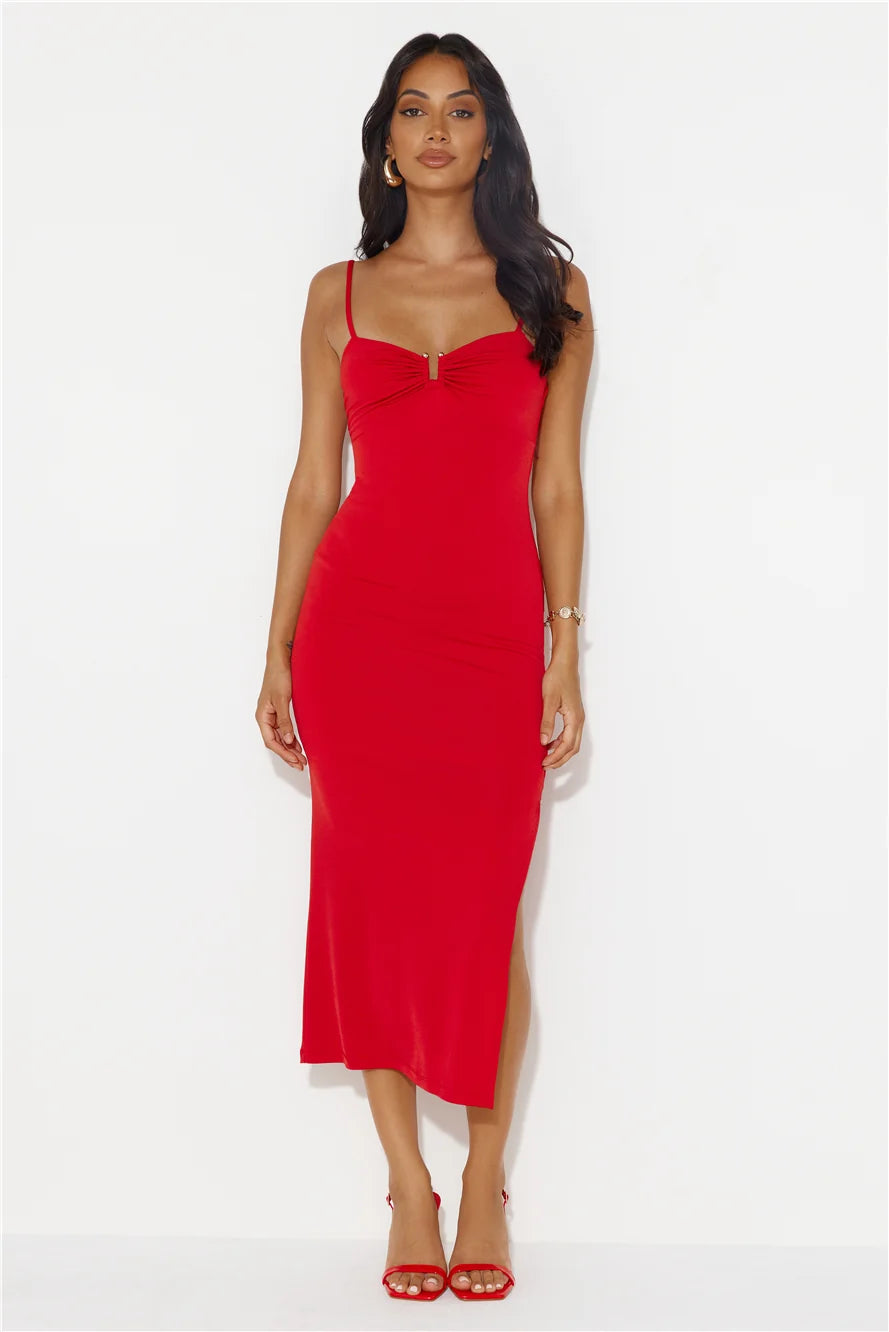 Favourite Bodycon Maxi Dress Black