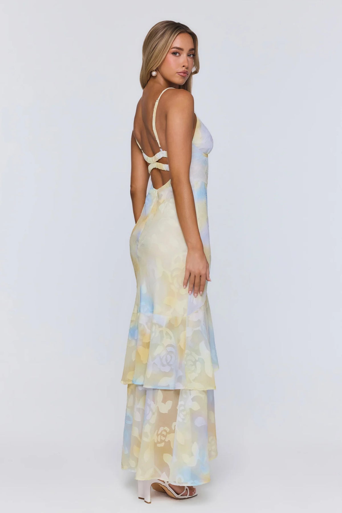 Hidden Sun Maxi Dress Yellow